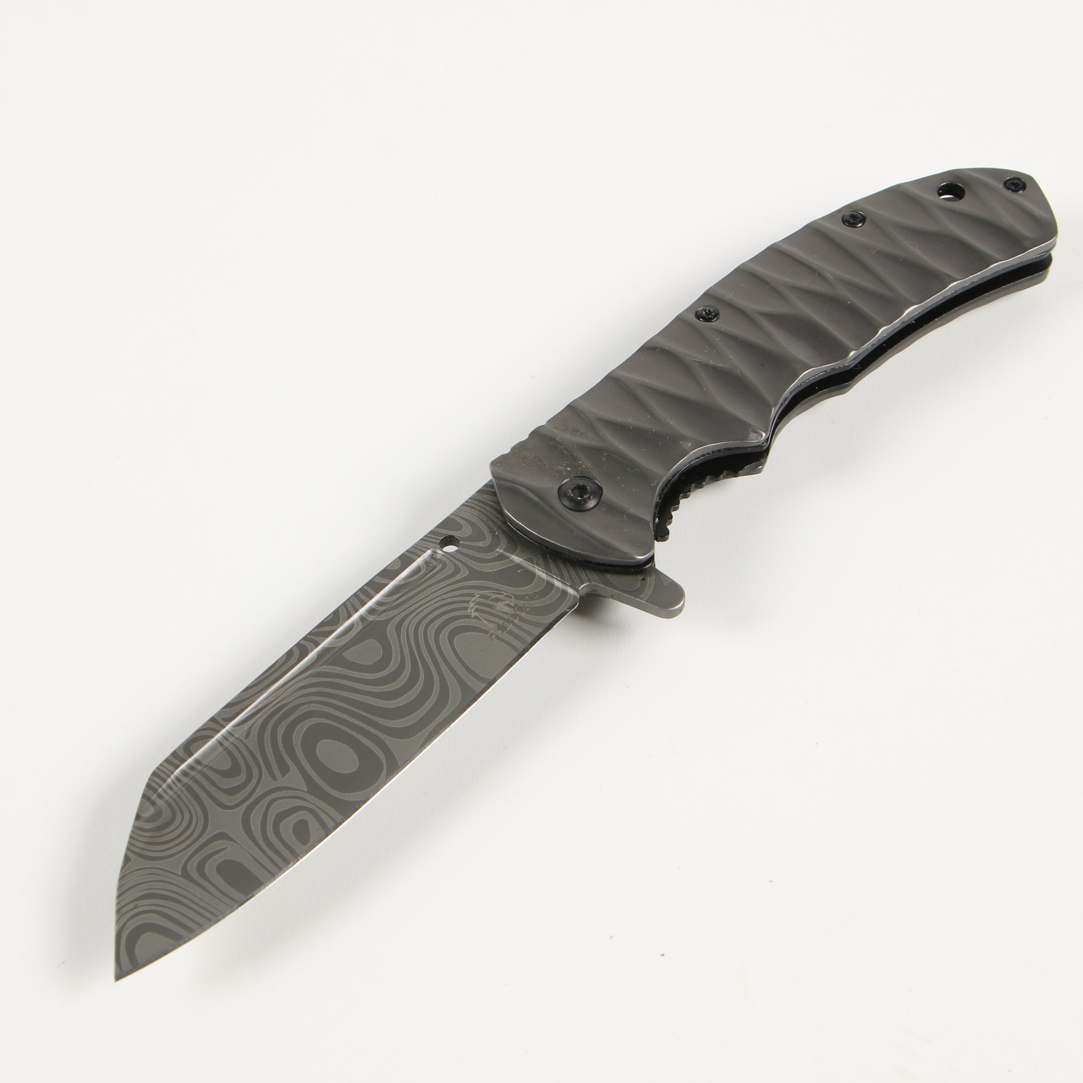 Damascus Steel Fixed Blade and Folding Knives