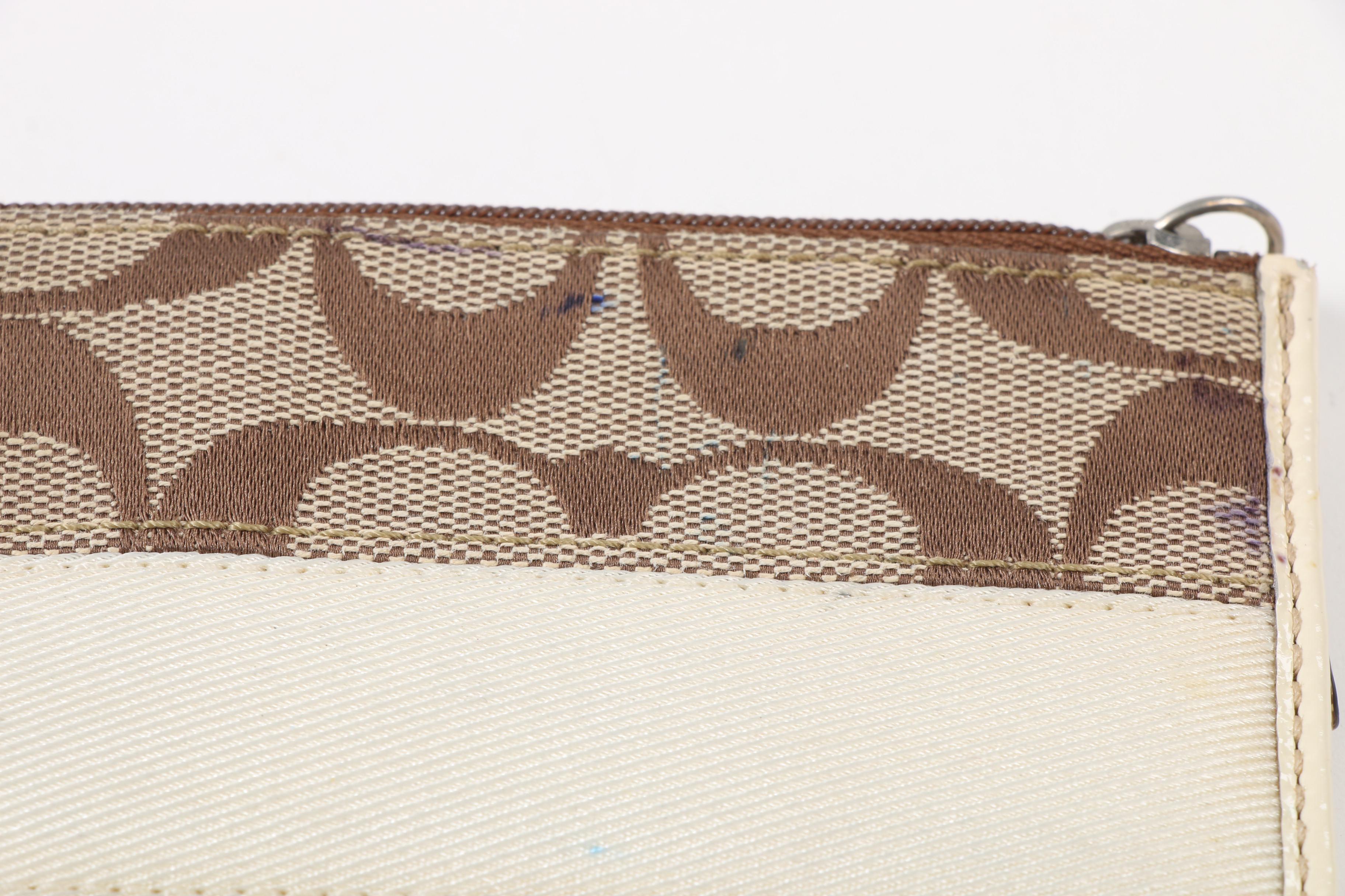 Coach Zoe and Carly Convertible Hobo Bags with Signature Jacquard Coin Pouch