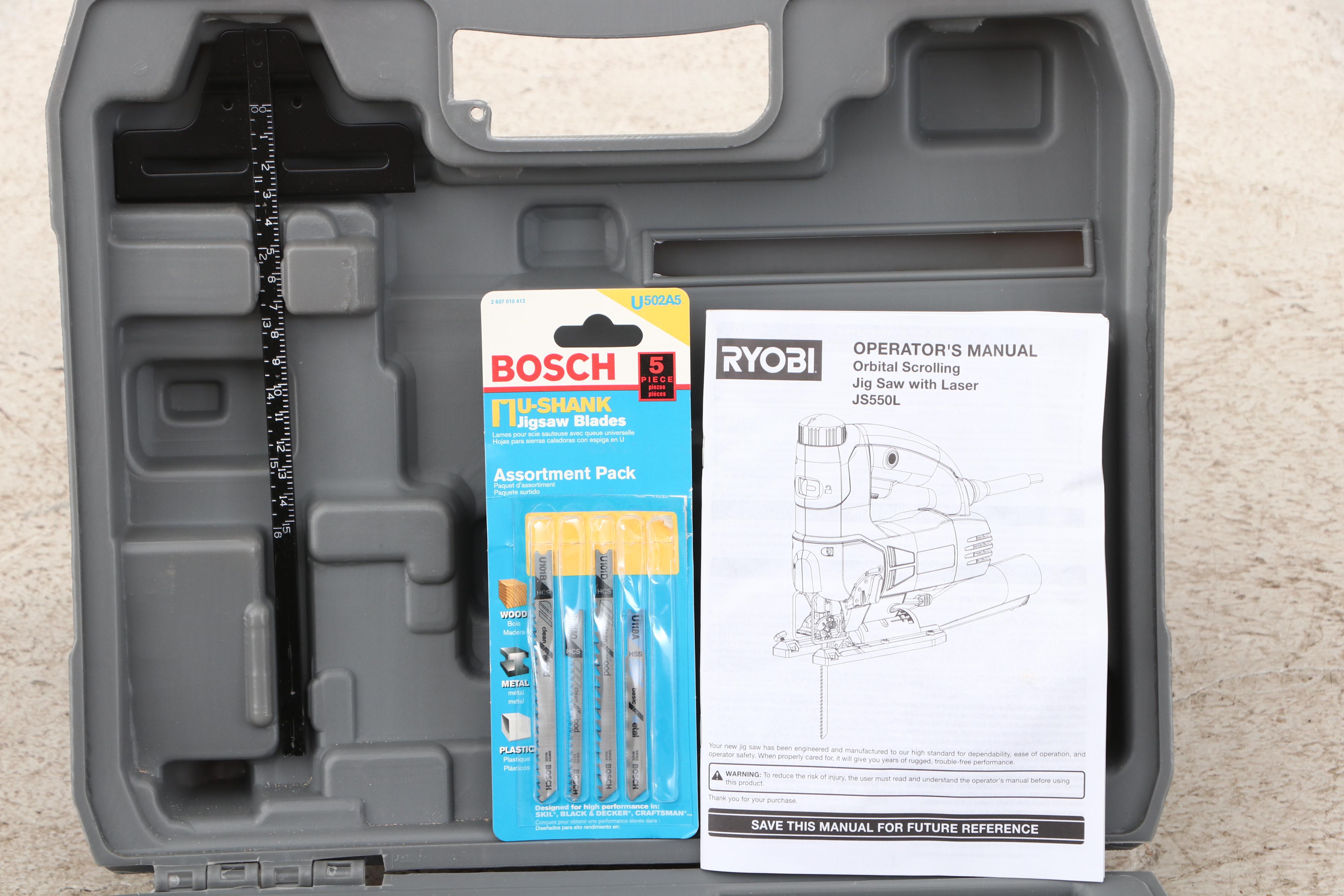 Ryobi Jig Saws, Sawzall, Drill, Flashlight, and Royal Pro Series Hand Vac