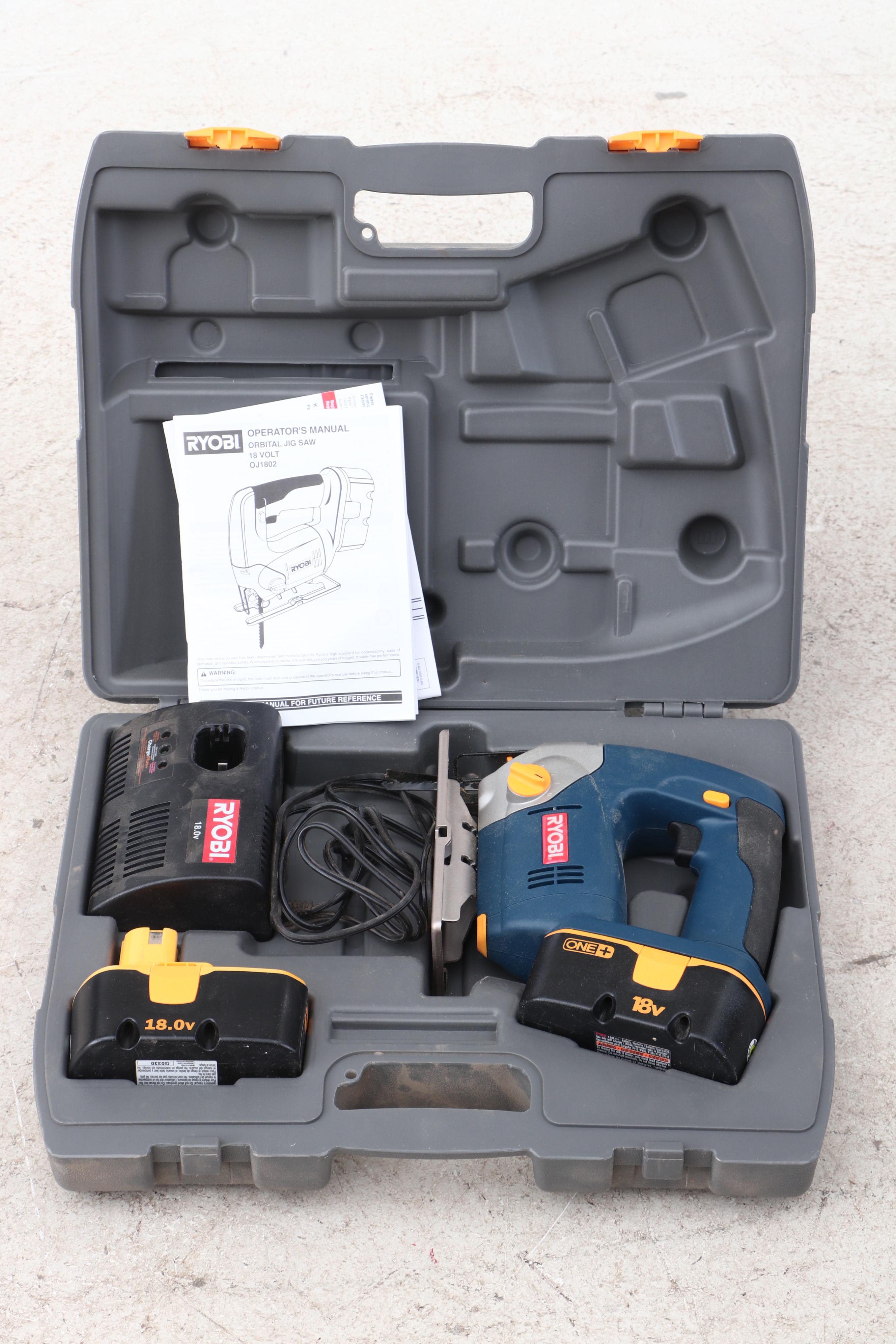 Ryobi Jig Saws, Sawzall, Drill, Flashlight, and Royal Pro Series Hand Vac