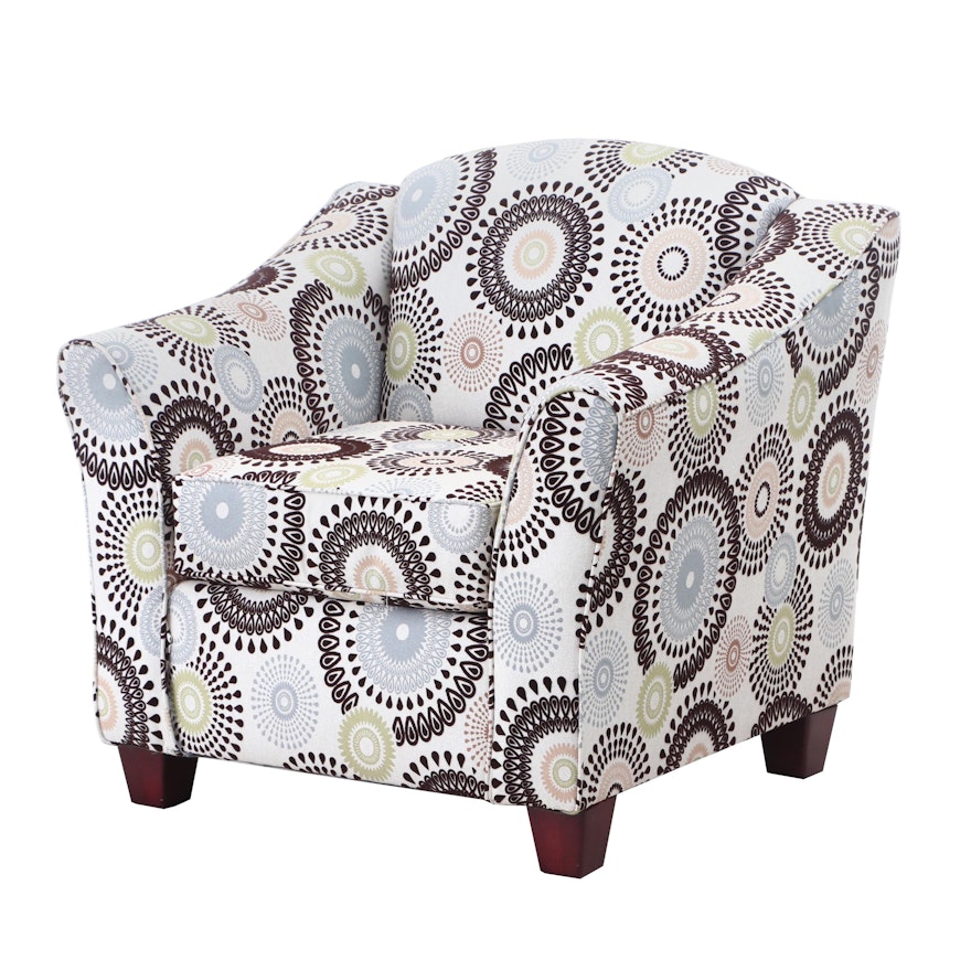 Washington Furniture Upholstered Armchair, Contemporary