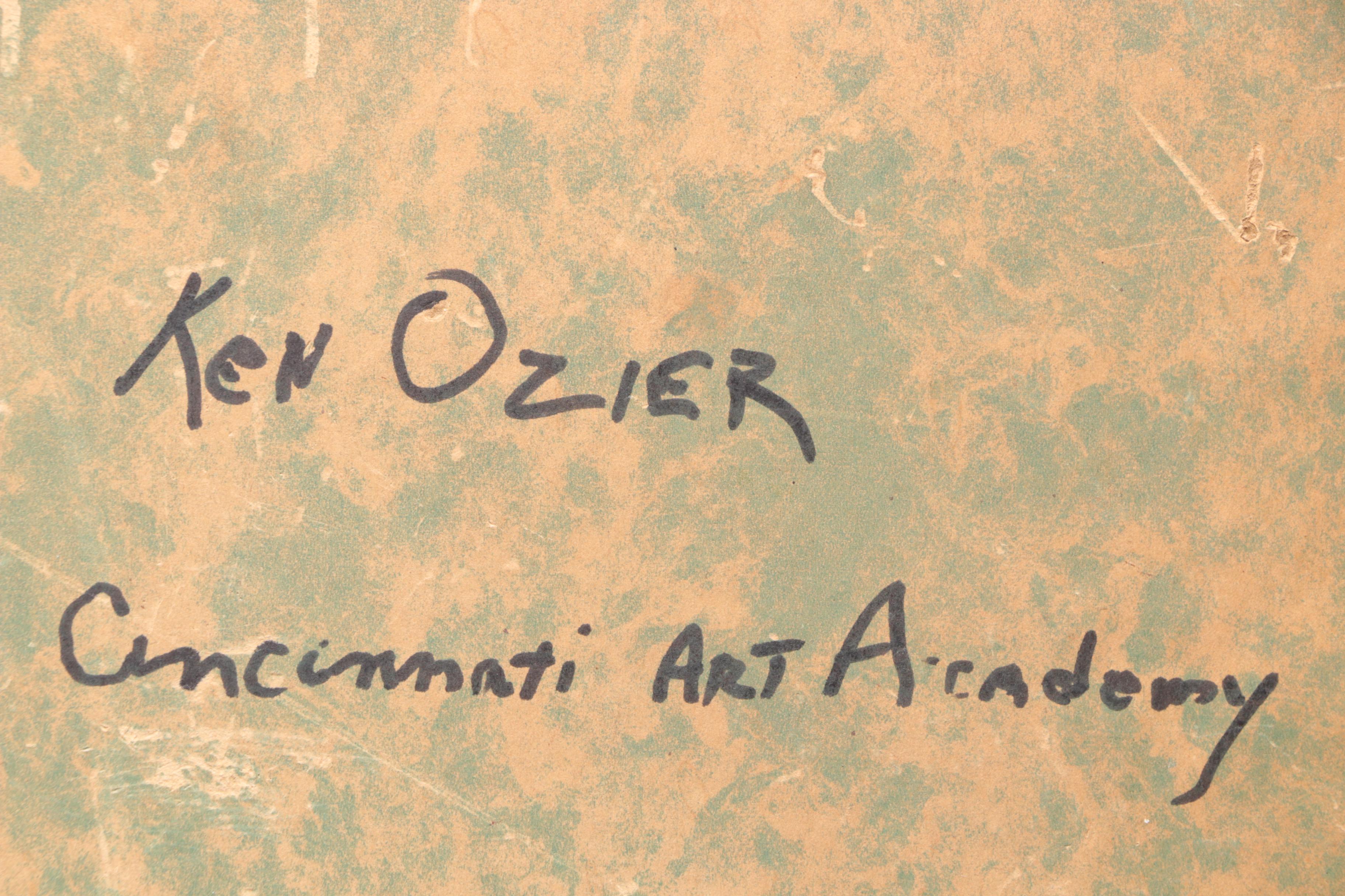 Kenneth Ozier Floral Still Life Oil Painting