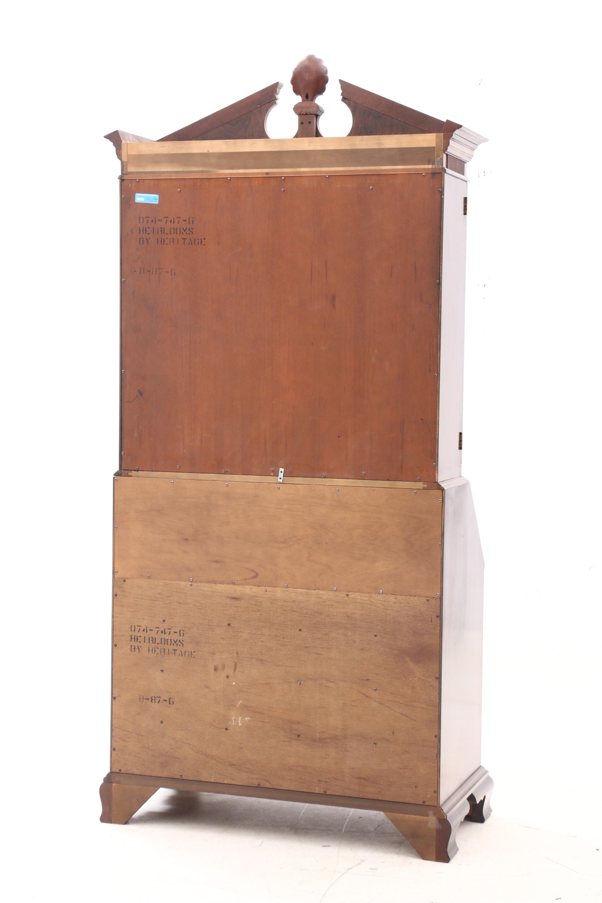 Drexel-Heritage "Heirloom" Mahogany Secretary Desk