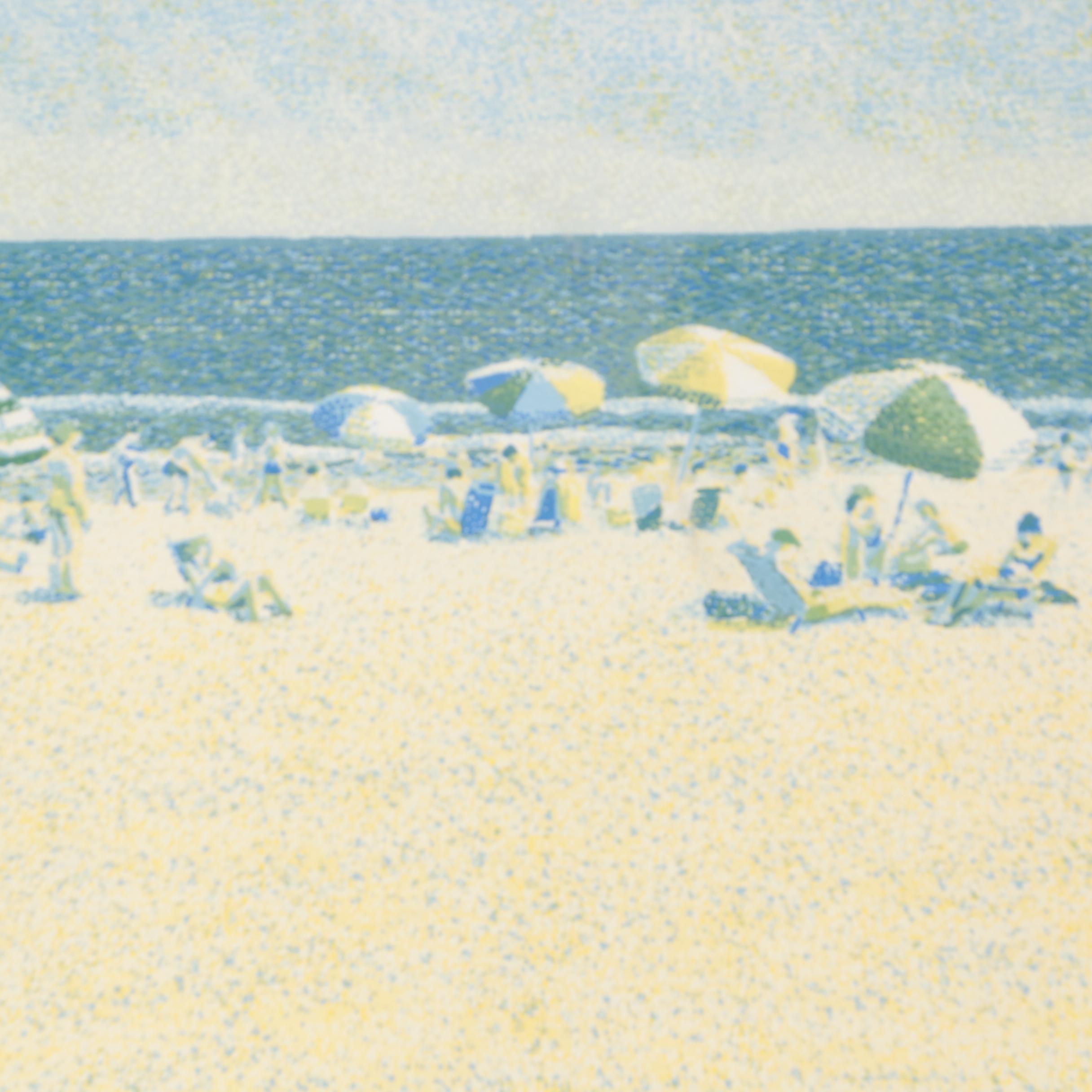 V. Tabor Color Lithograph "The Beautiful Sea"