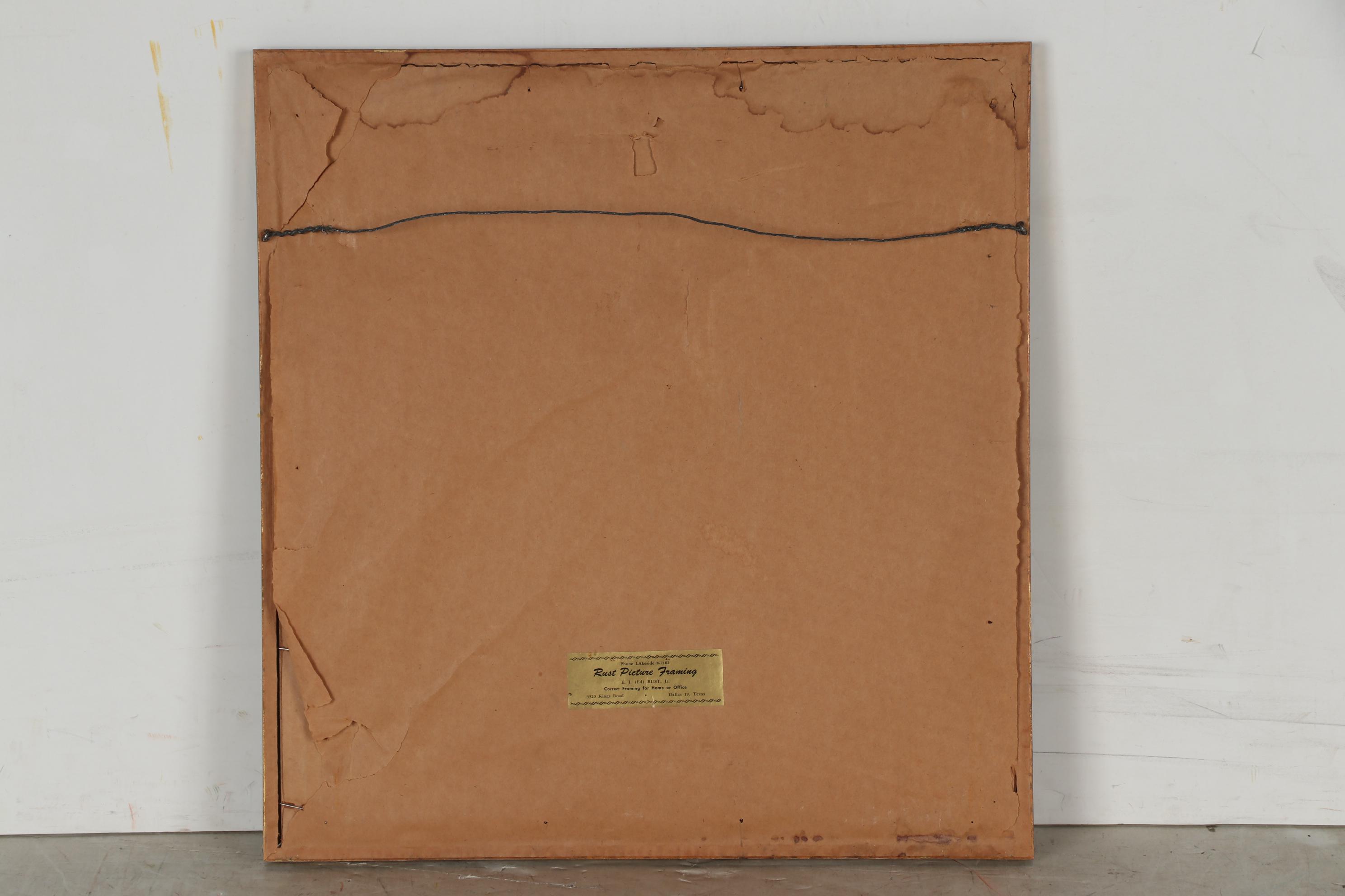 Alexandre Hogue Woodcut "Pigeons", 1926