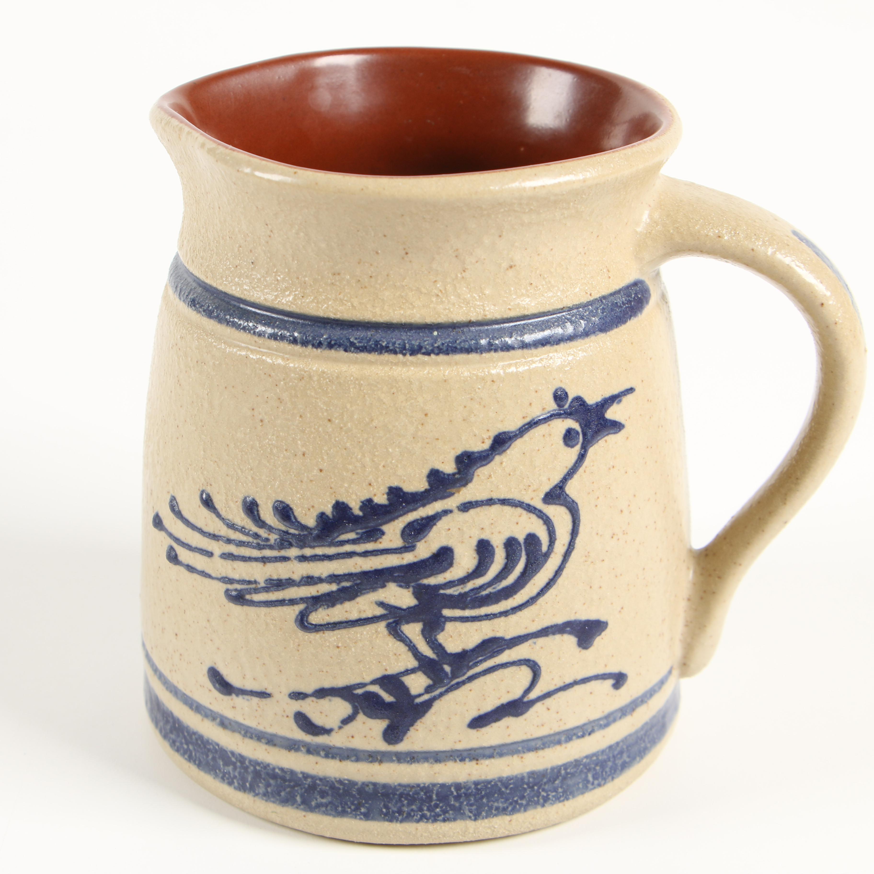 Olde Charleston, Cedar Swamp, and Other Salt Glazed Stoneware Pitchers