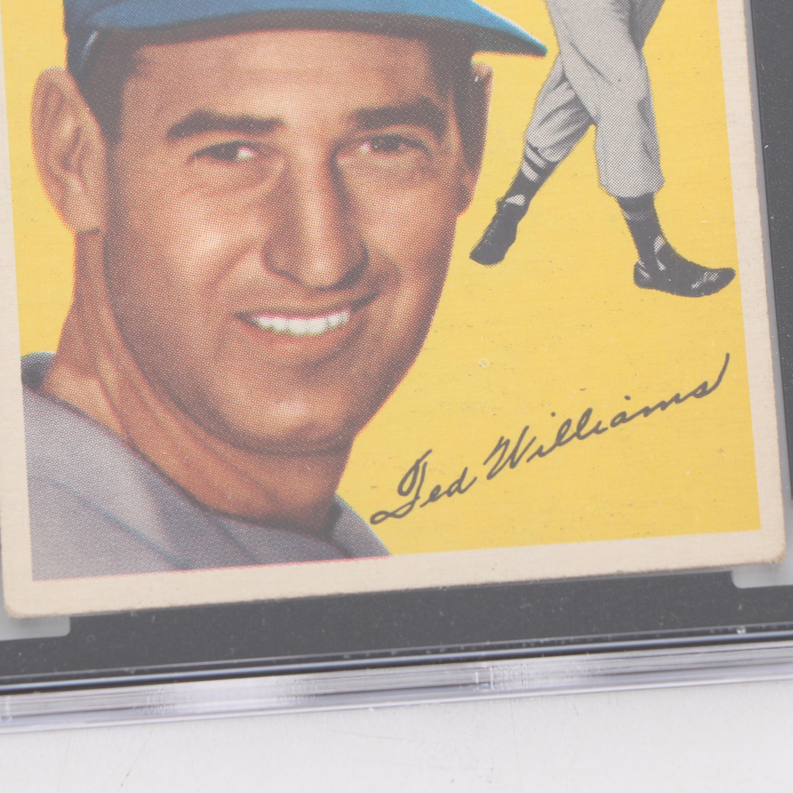 1954 Topps #250 Ted Williams Baseball Card, SGC Graded