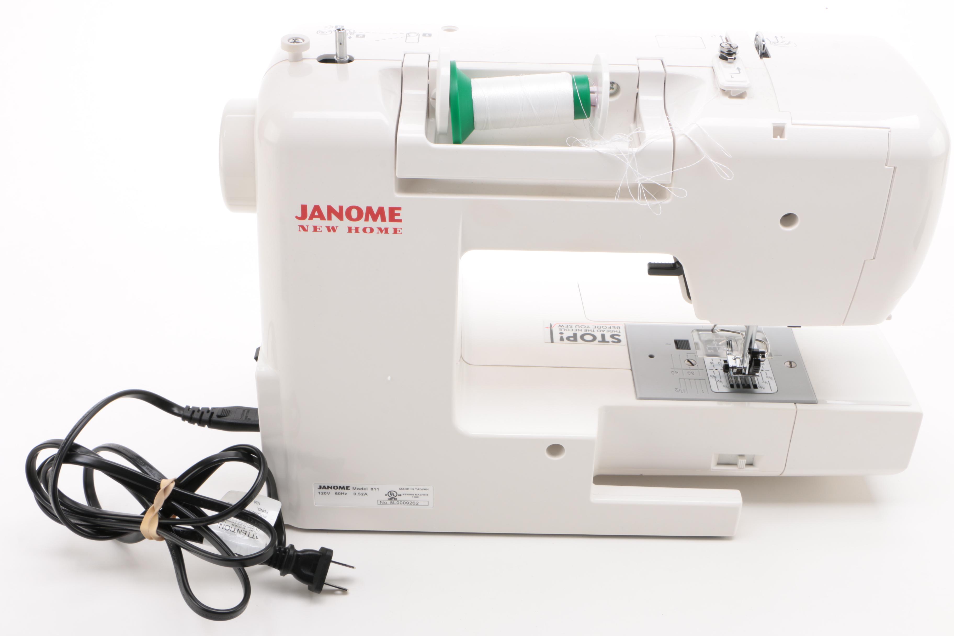 Janome New Home Model 811 Sewing Machine