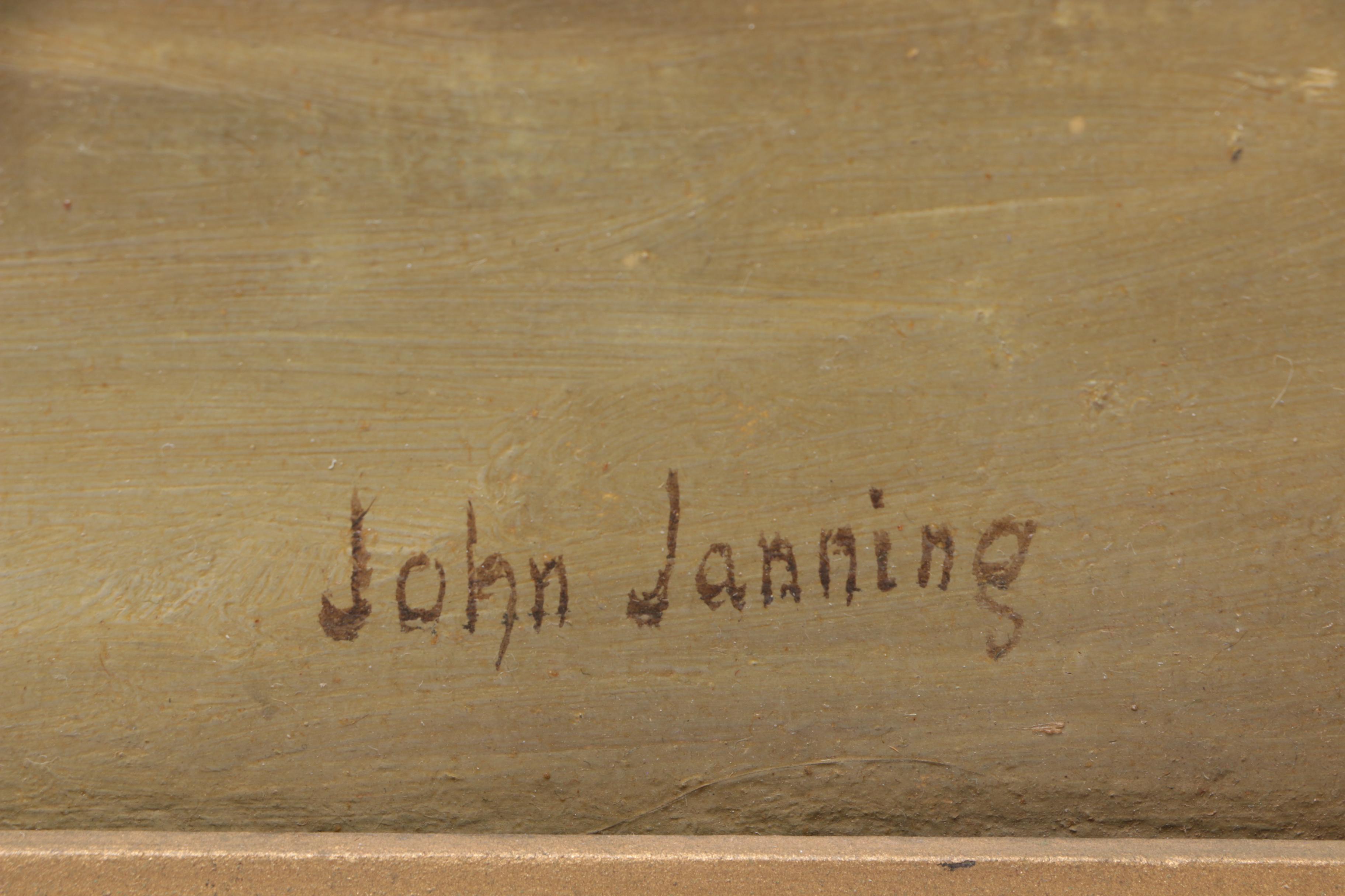 John Janning Still Life Oil Painting