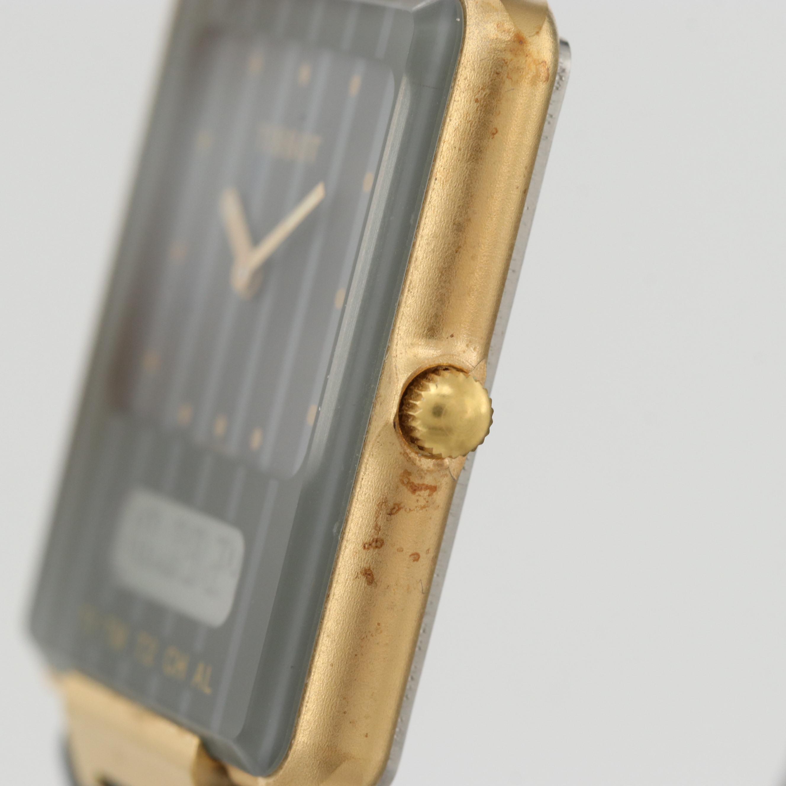 Vintage Tissot Twotimer Analog/Digital Quartz Watch