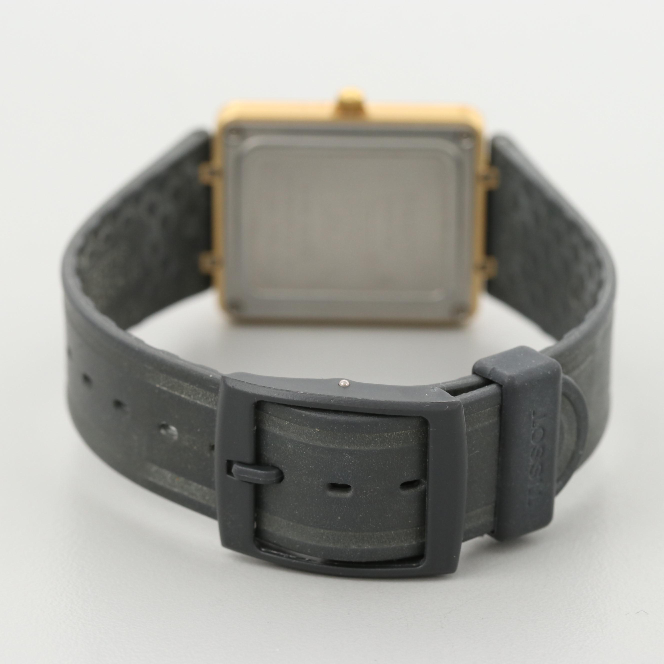 Vintage Tissot Twotimer Analog/Digital Quartz Watch