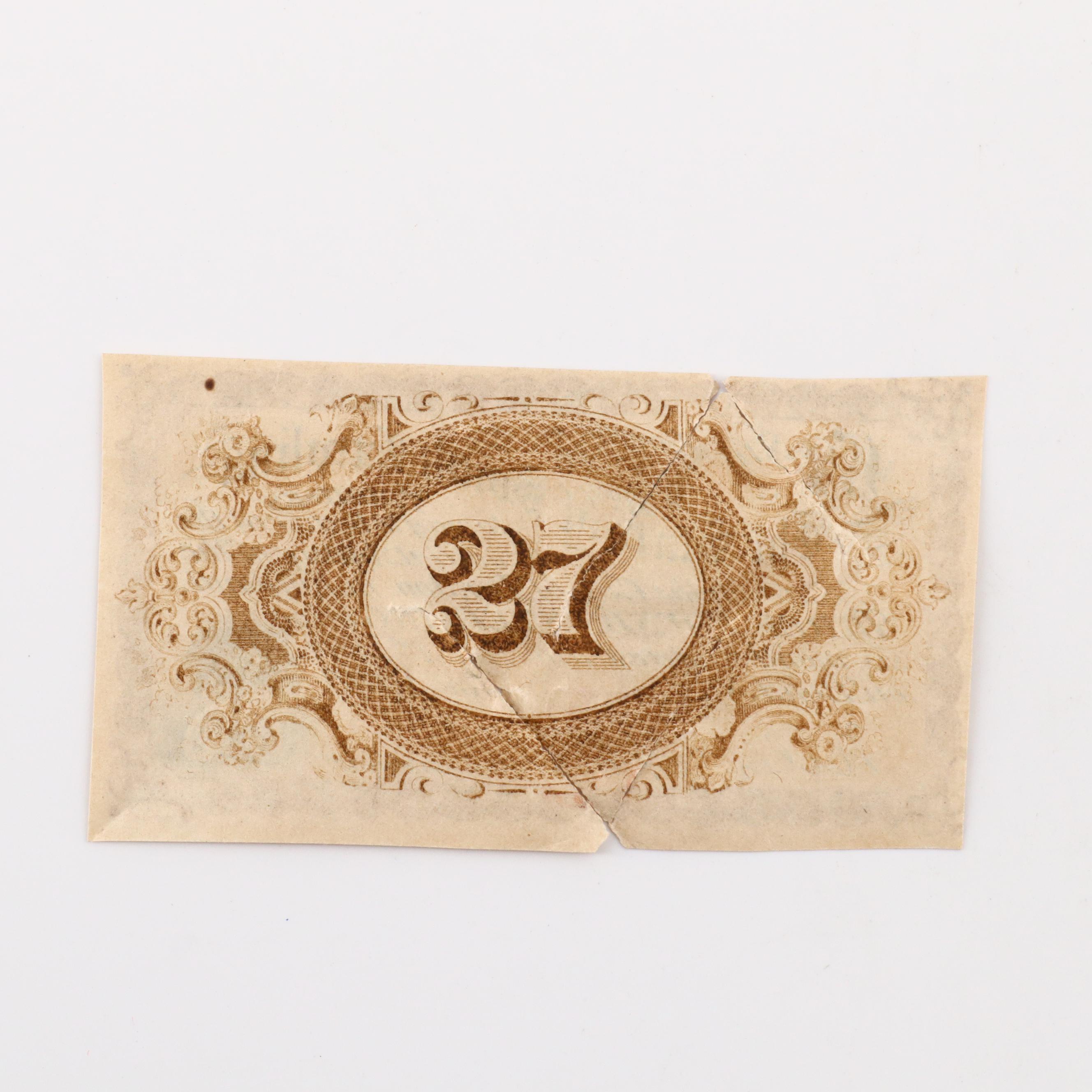 Six 19th Century Bond Coupons