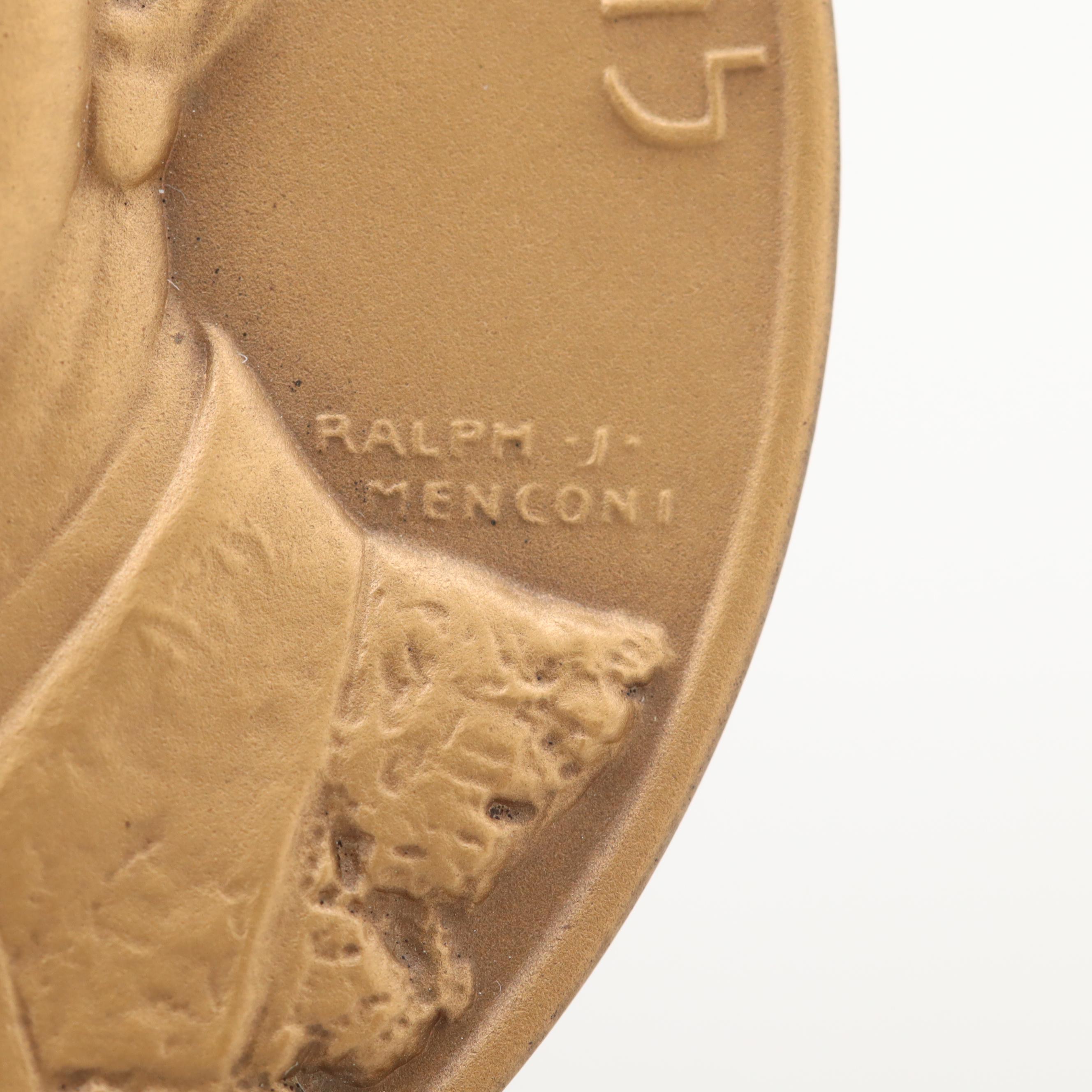 Six-Day War Commemorative Israeli Bronze Medal From 1967