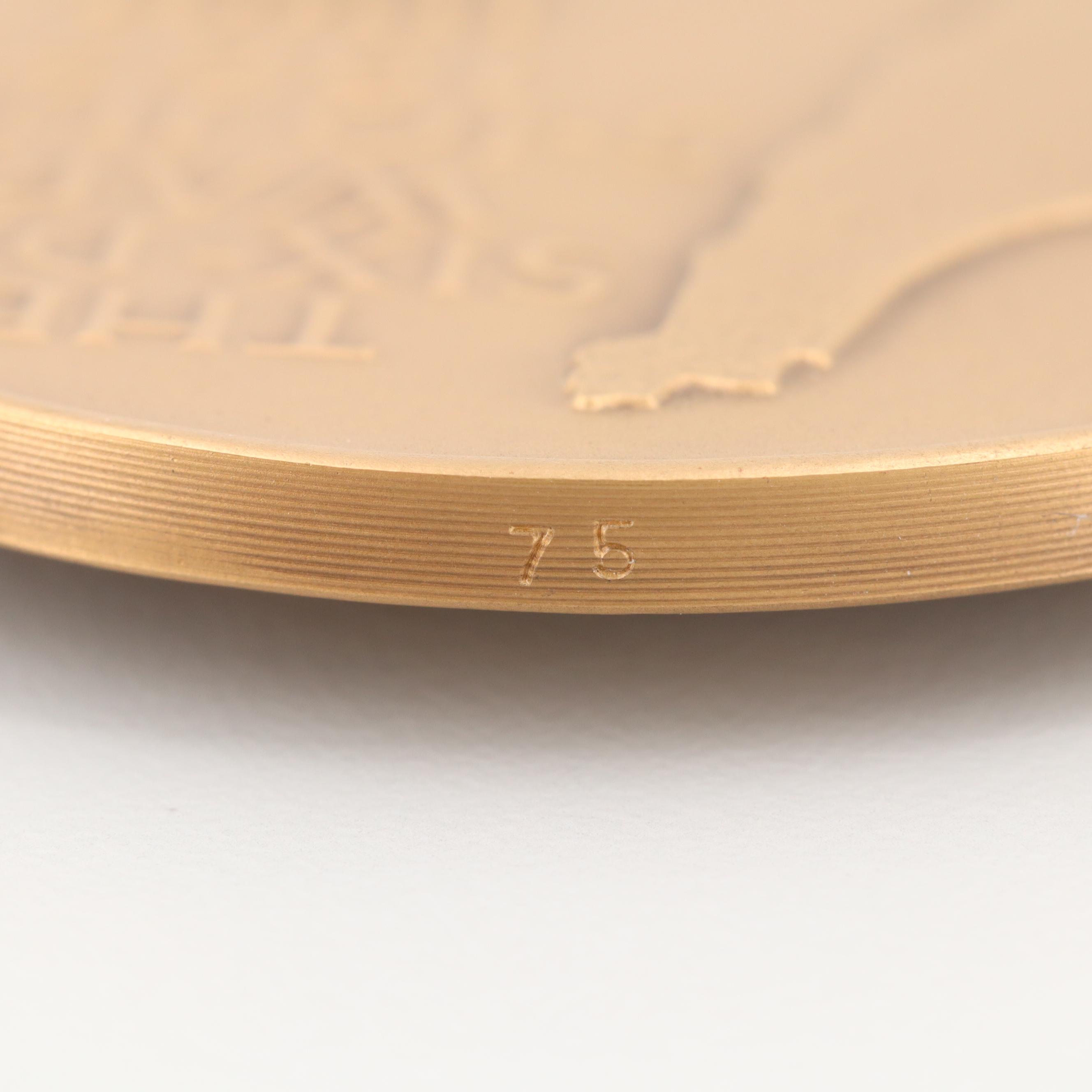 Six-Day War Commemorative Israeli Bronze Medal From 1967