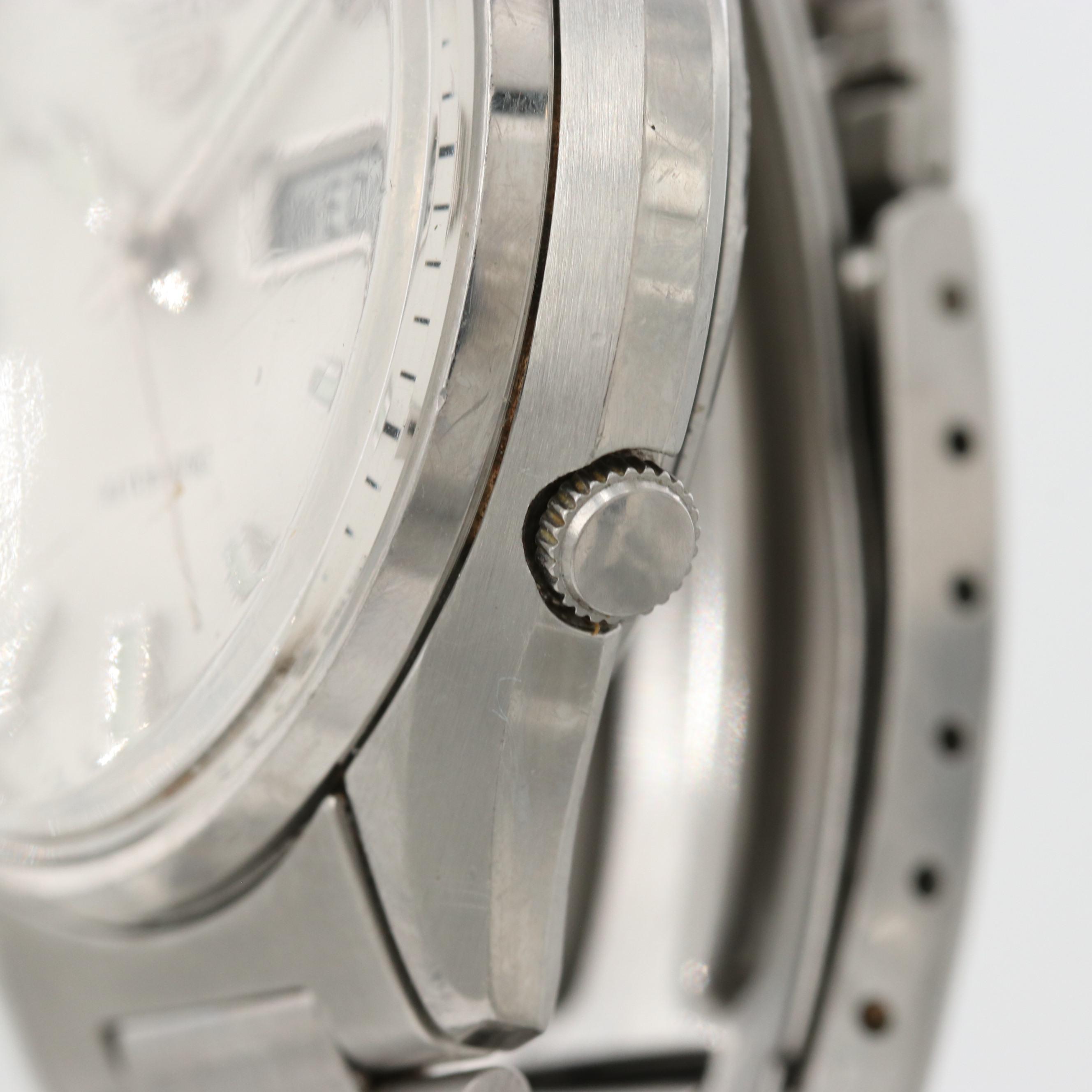 Seiko 5 Stainless Steel Automatic Watch With Day and Date, 1981