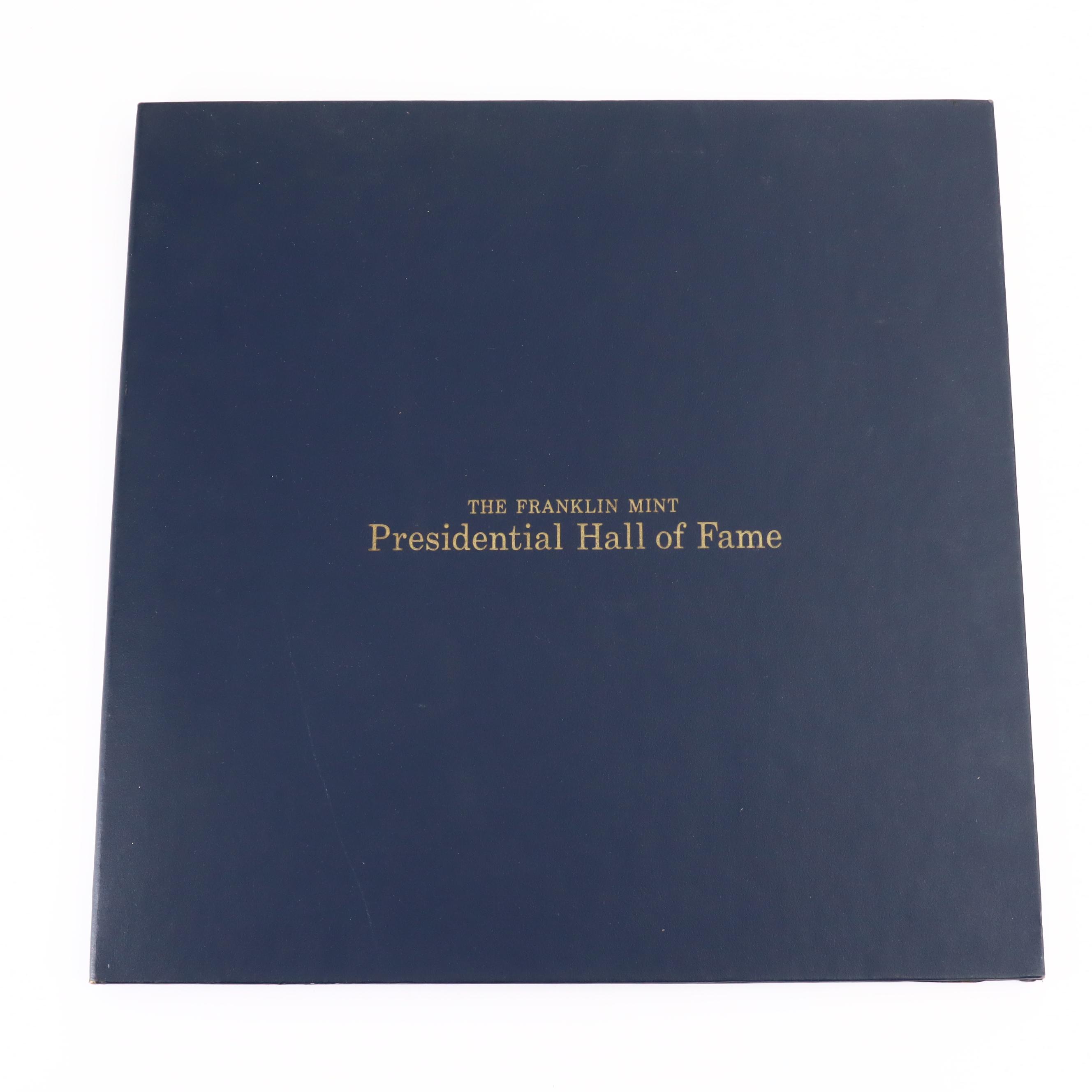 Franklin Mint Presidential Hall of Fame Medal Collection