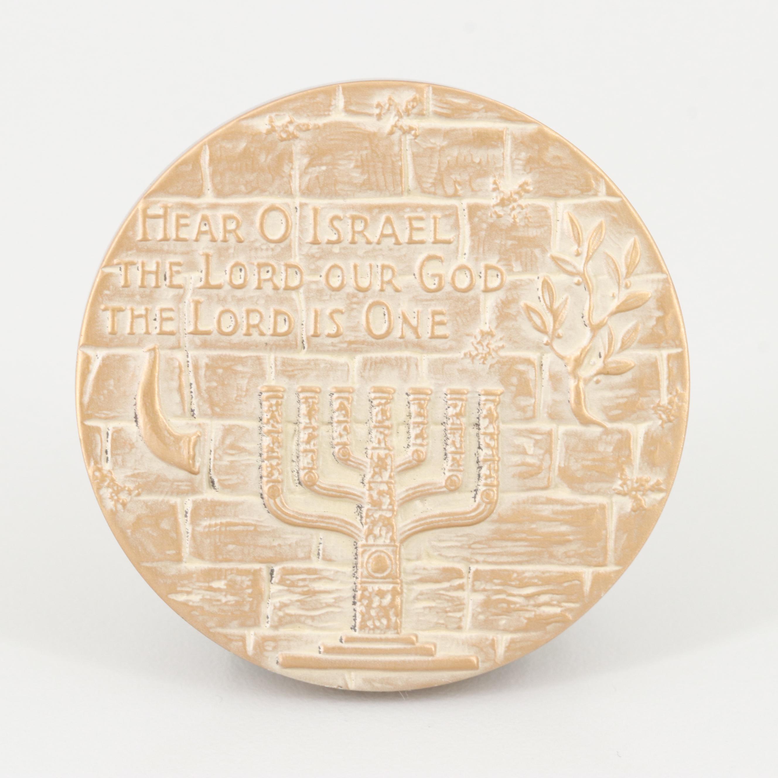 Judaism/Moses Commemorative Bronze medal