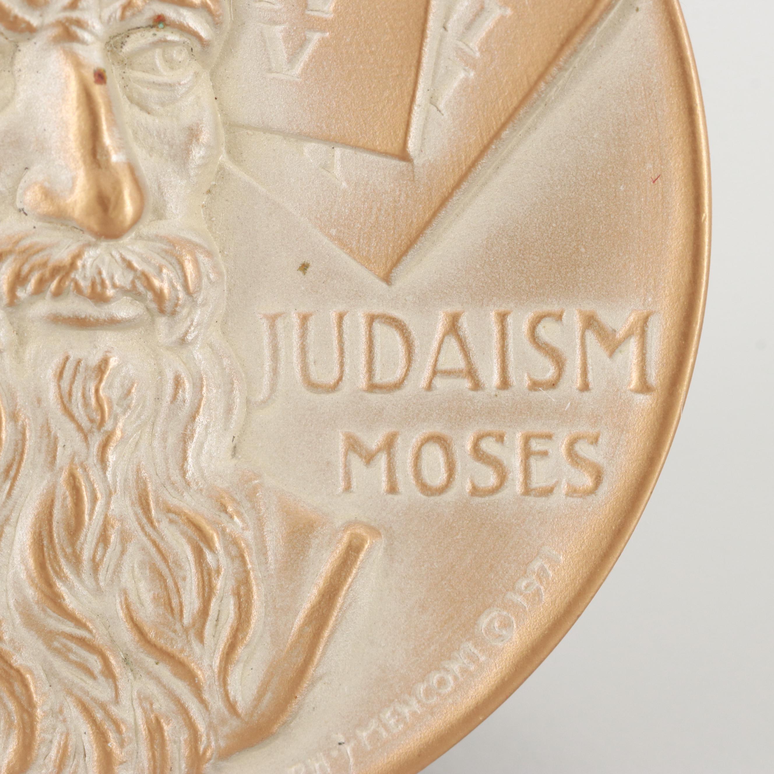 Judaism/Moses Commemorative Bronze medal