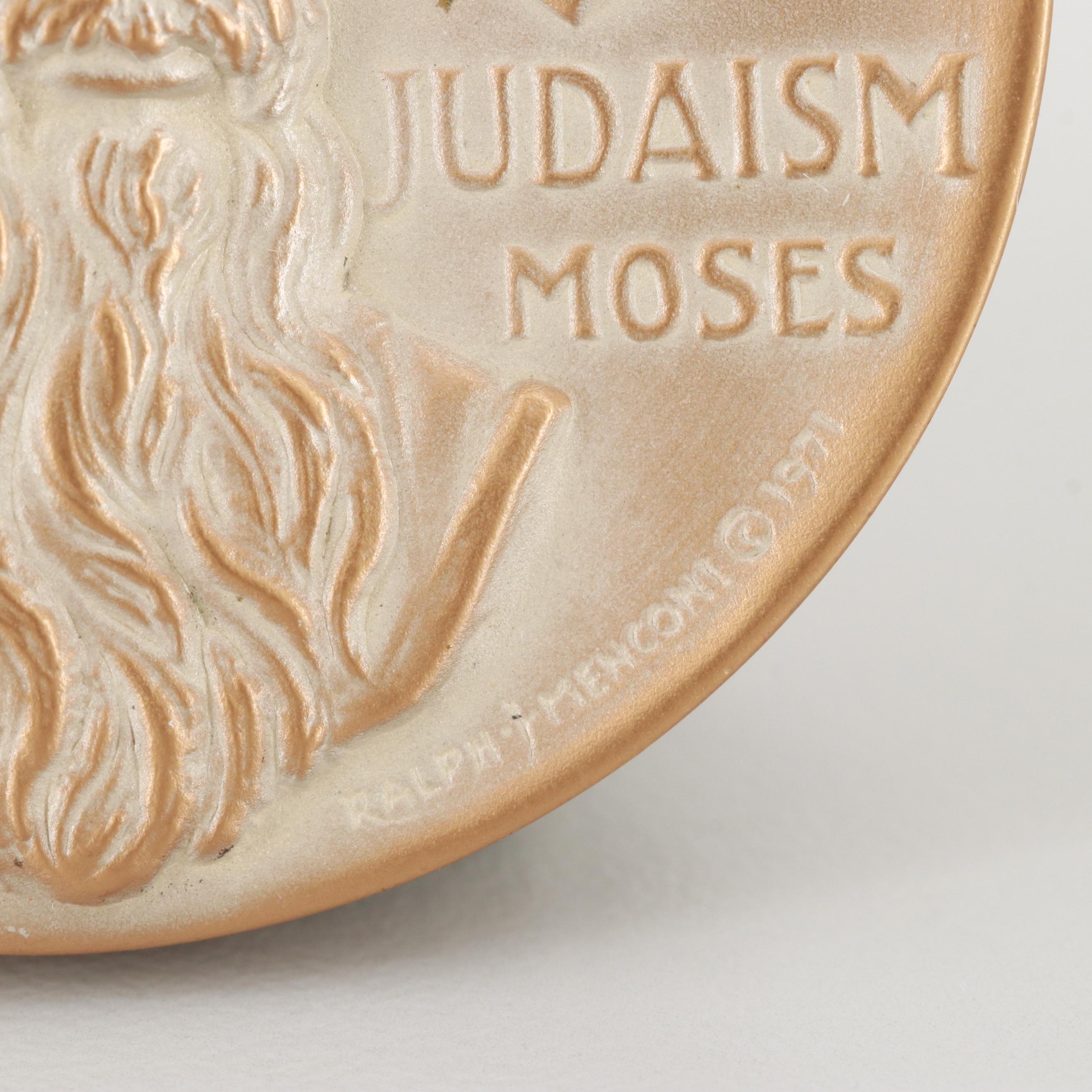 Judaism/Moses Commemorative Bronze medal