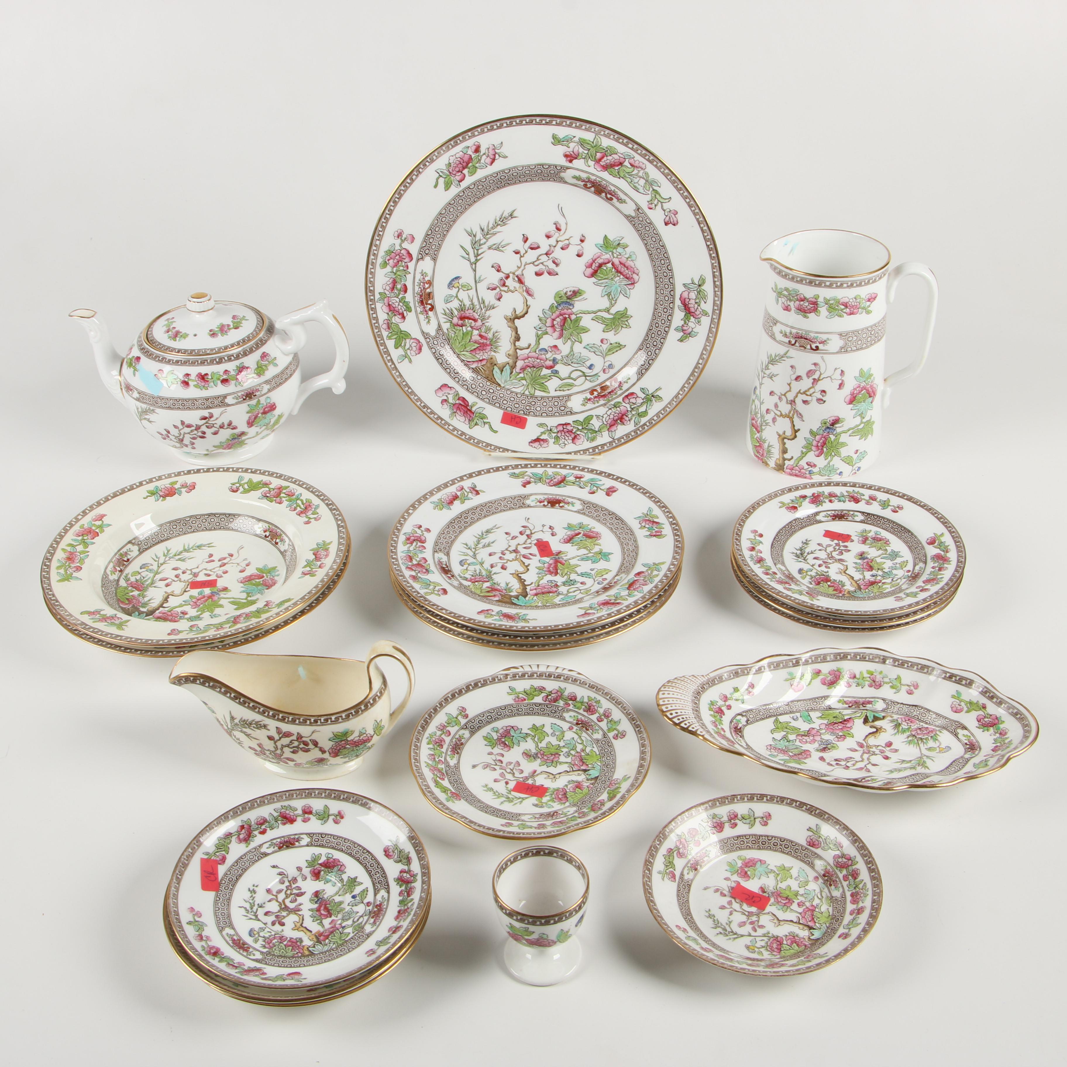 Copeland Spode "Indian Tree" Bone China Dinnerware and Serving Pieces