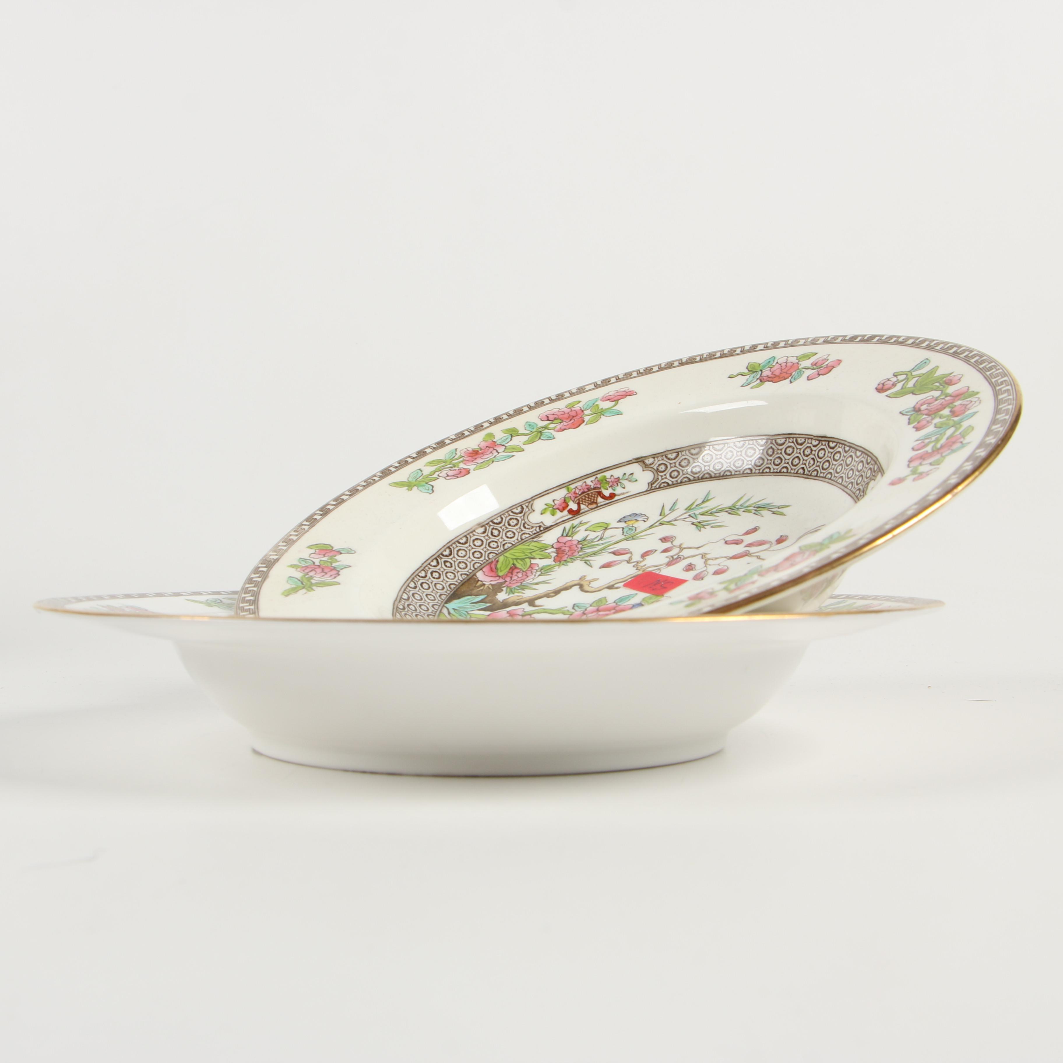 Copeland Spode "Indian Tree" Bone China Dinnerware and Serving Pieces