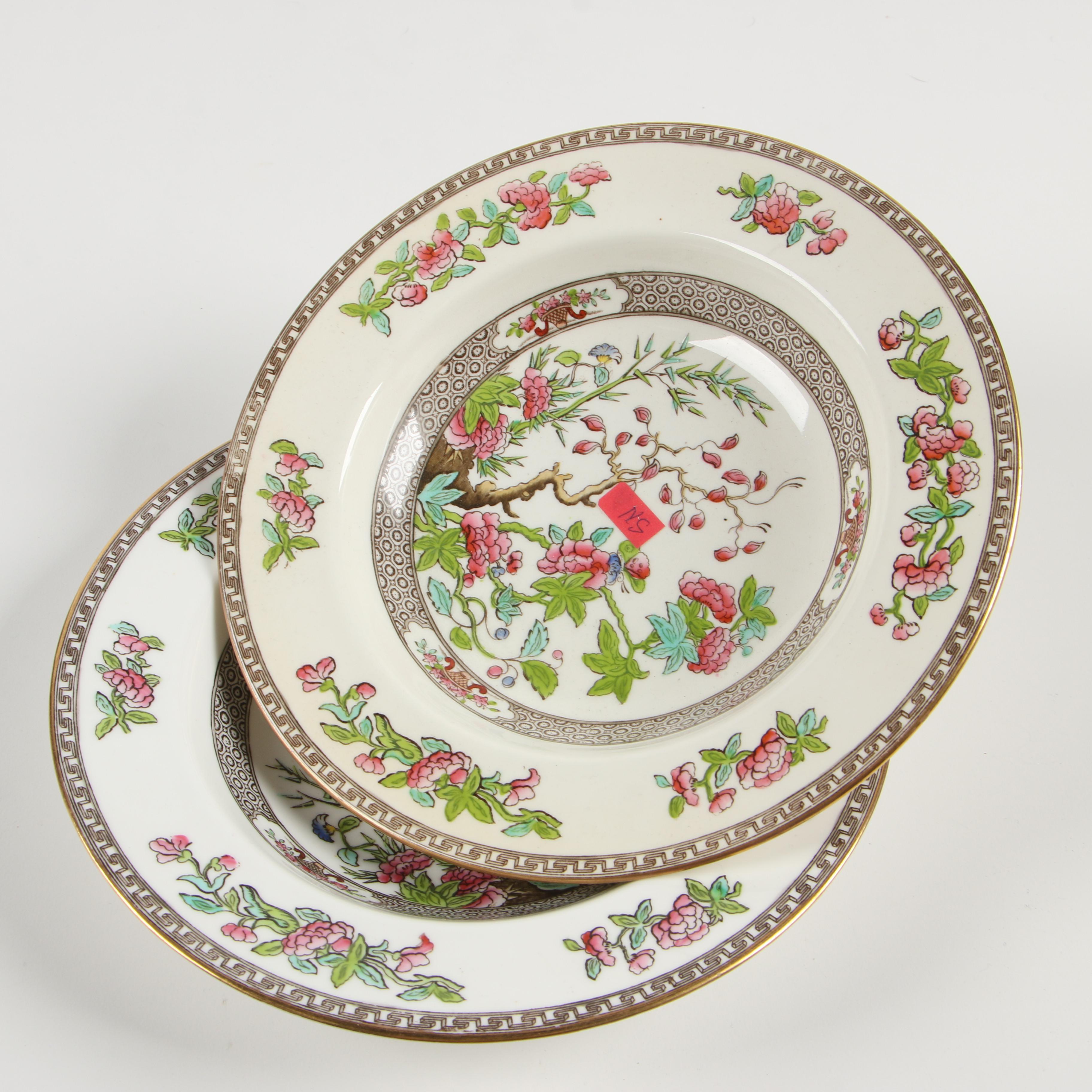 Copeland Spode "Indian Tree" Bone China Dinnerware and Serving Pieces
