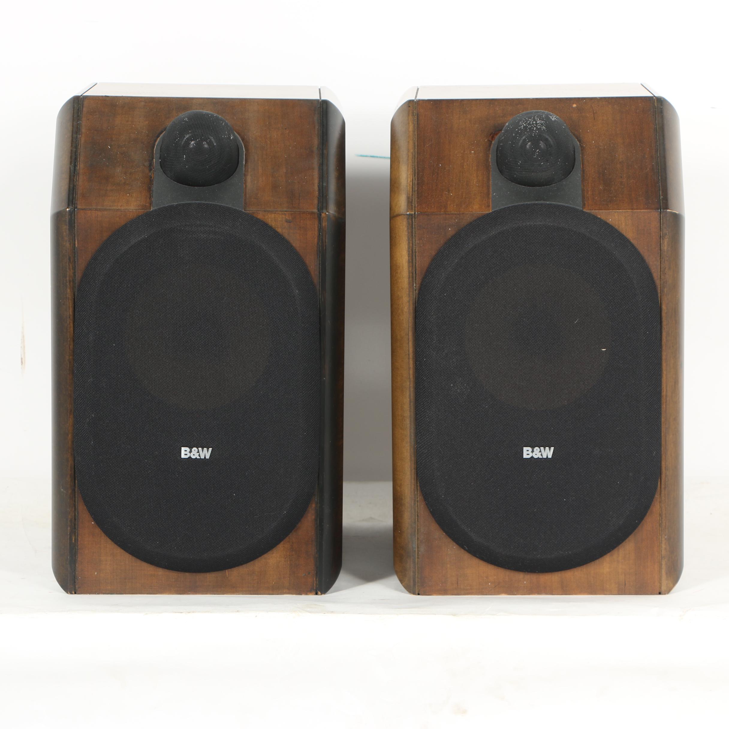 Bowers & Wilkins CDM 1 Shelf Speakers with Energy AC-300-1 Subwoofer