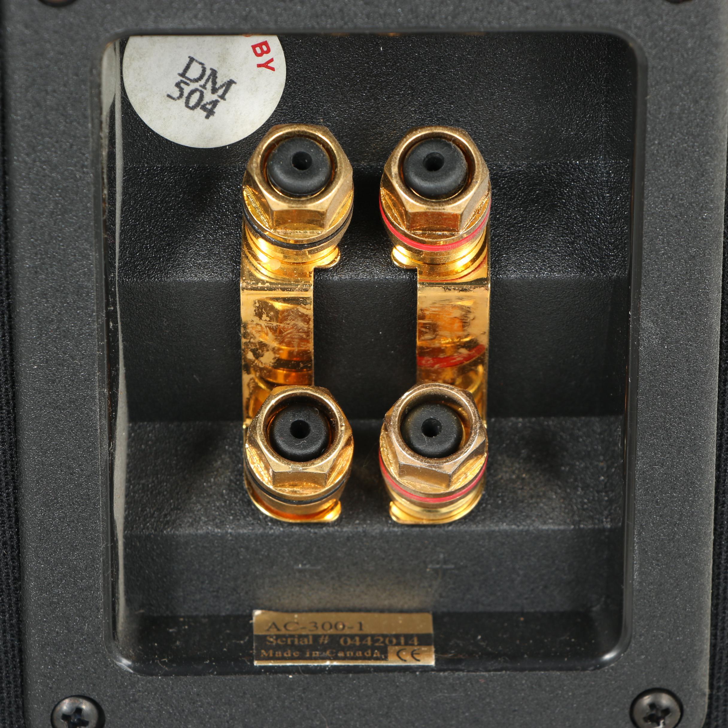 Bowers & Wilkins CDM 1 Shelf Speakers with Energy AC-300-1 Subwoofer