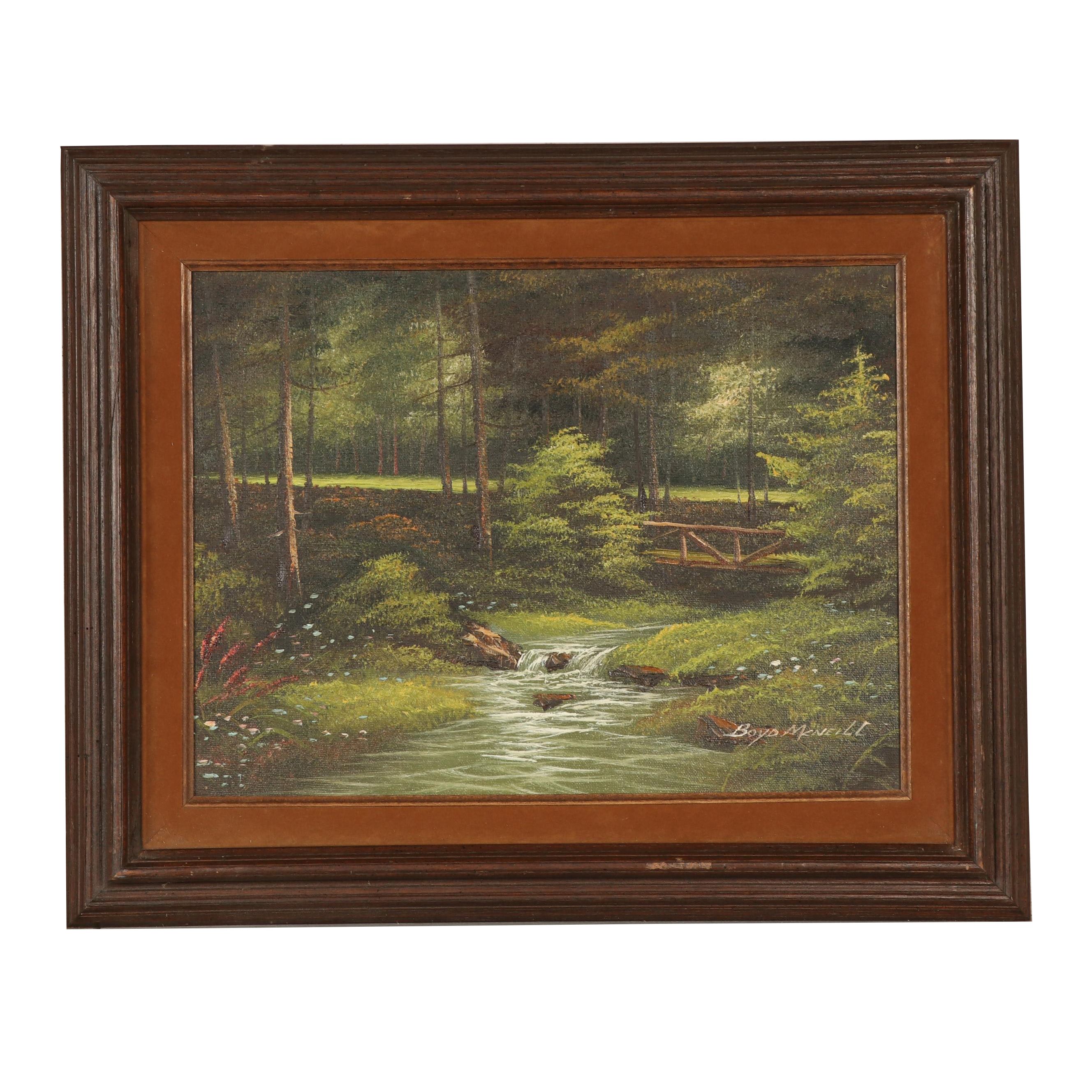 Boyd McNeill Landscape Oil Painting