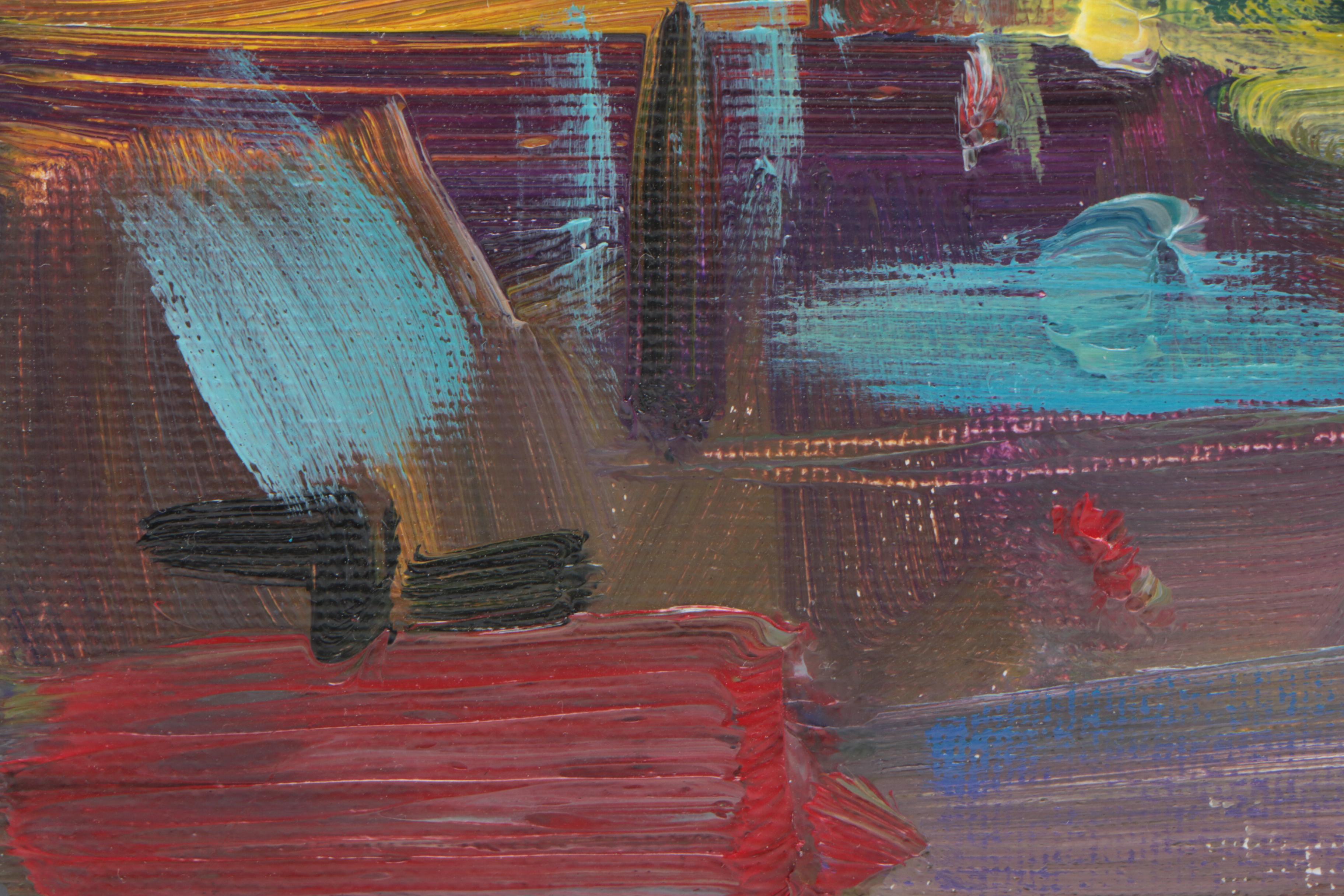 Jose Trujillo Oil Painting "Dramatic Sky"