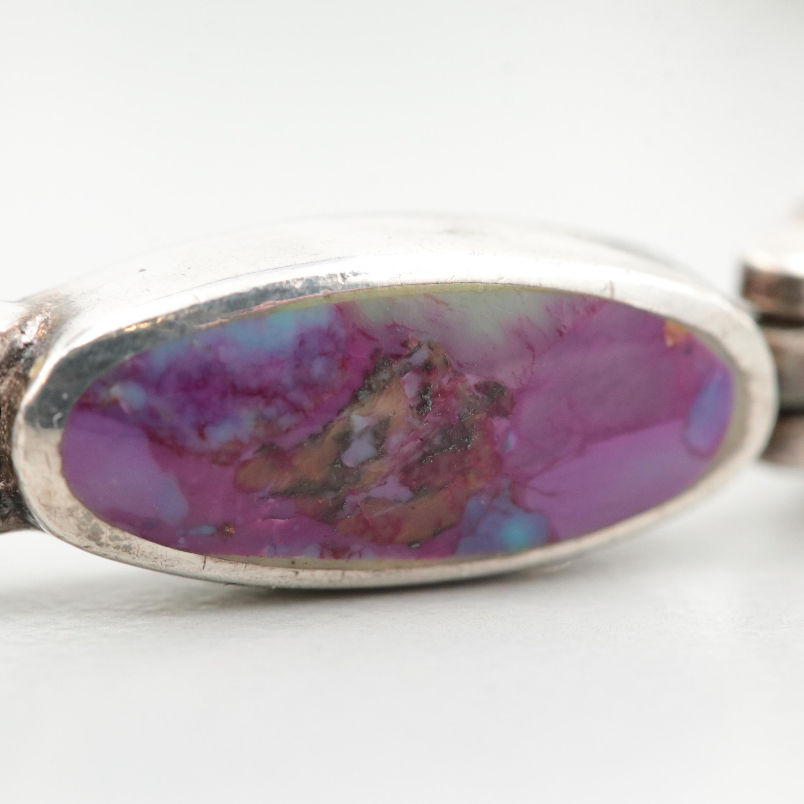 Sterling Silver Imitation Gemstone Bracelet