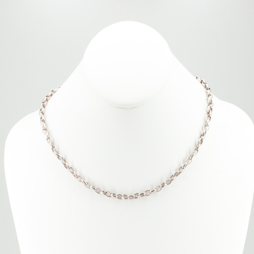 Sterling Silver Cable Chain