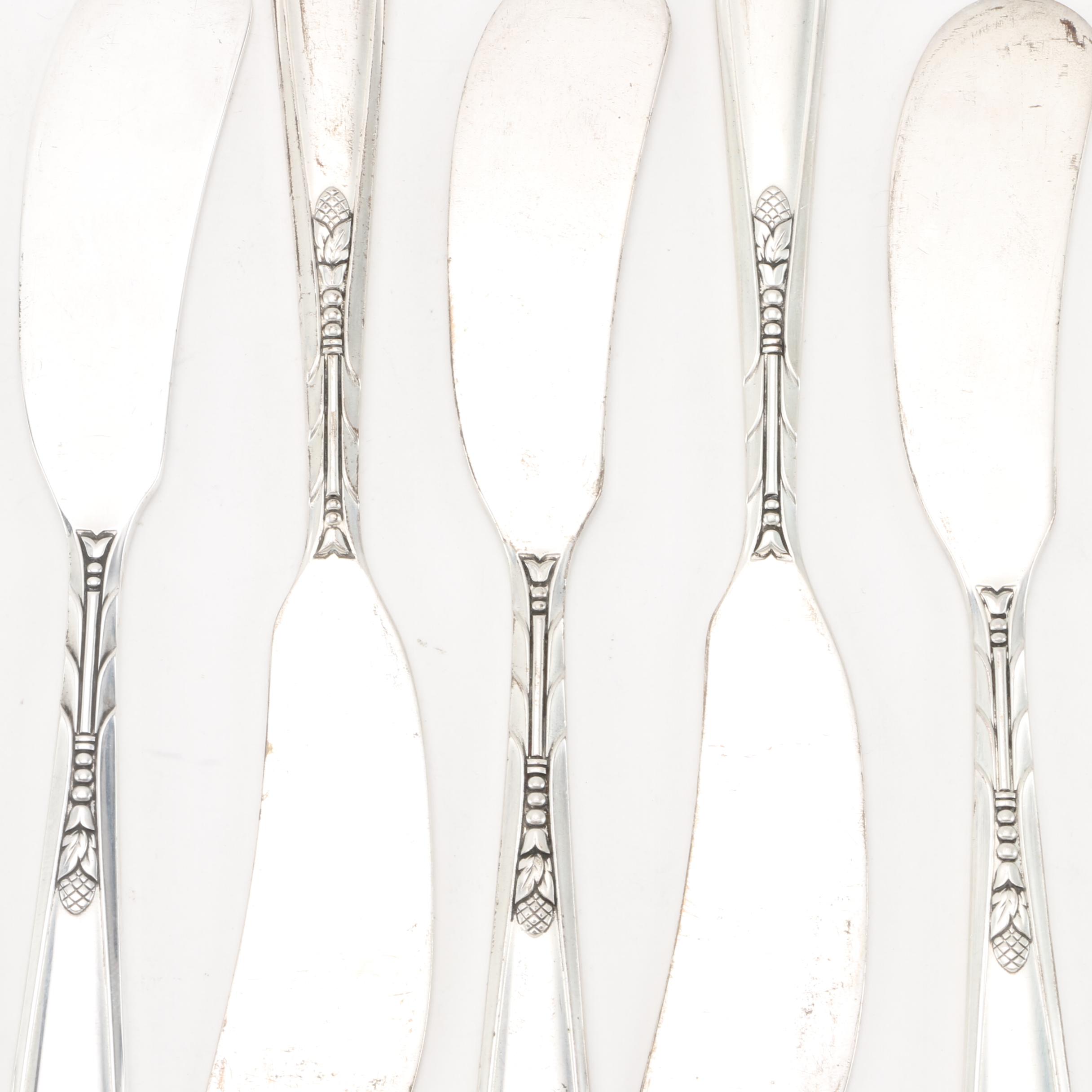 Oneida Heirloom "Heiress" Sterling Silver Flatware