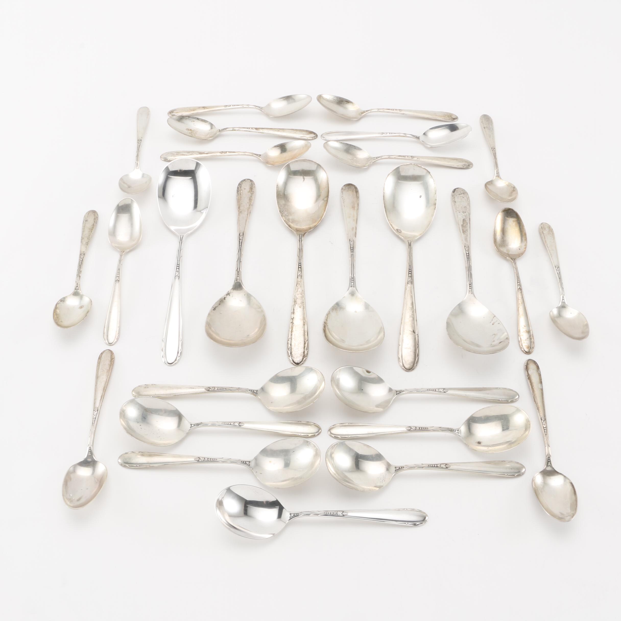 Oneida Heirloom "Heiress" Sterling Silver Flatware