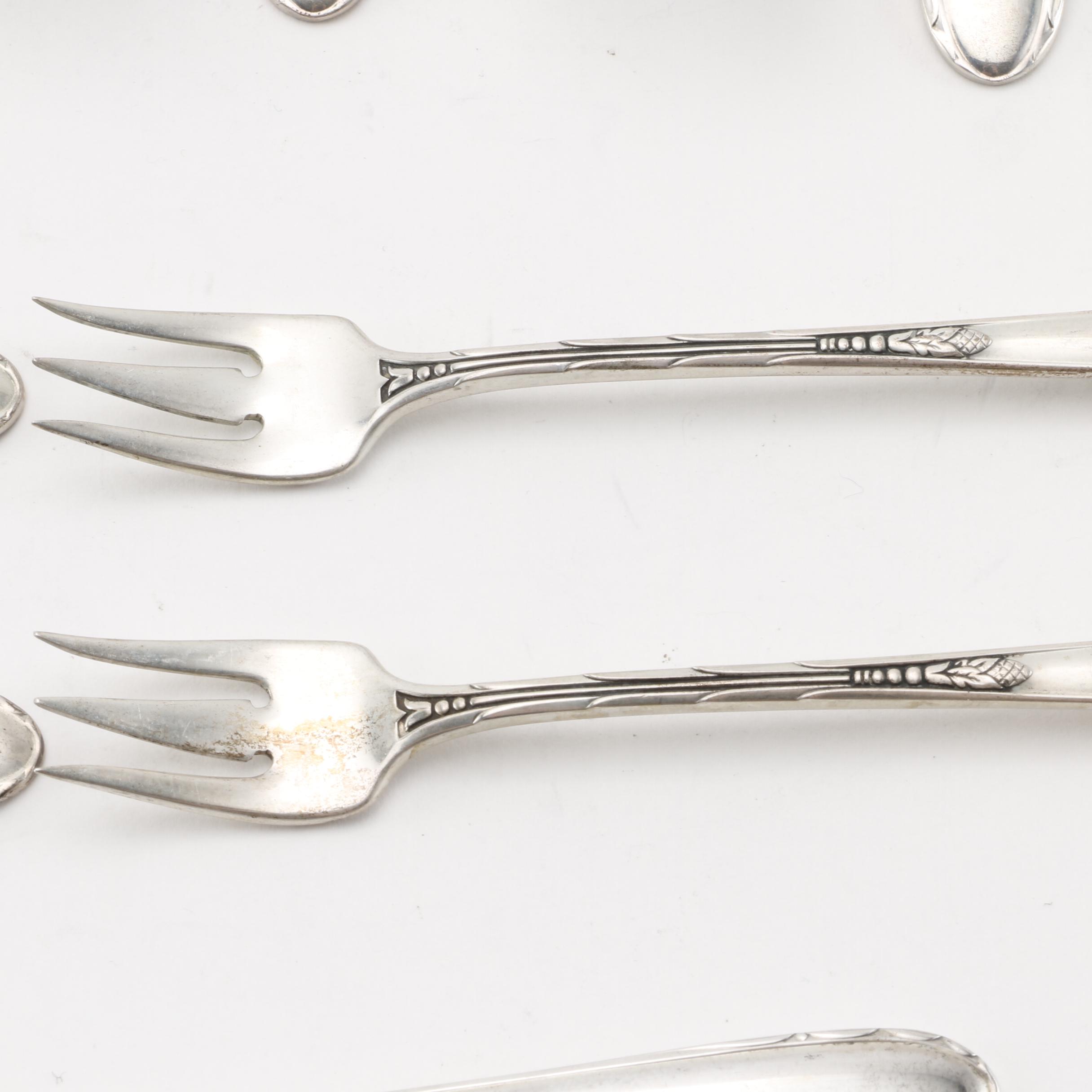 Oneida Heirloom "Heiress" Sterling Silver Flatware