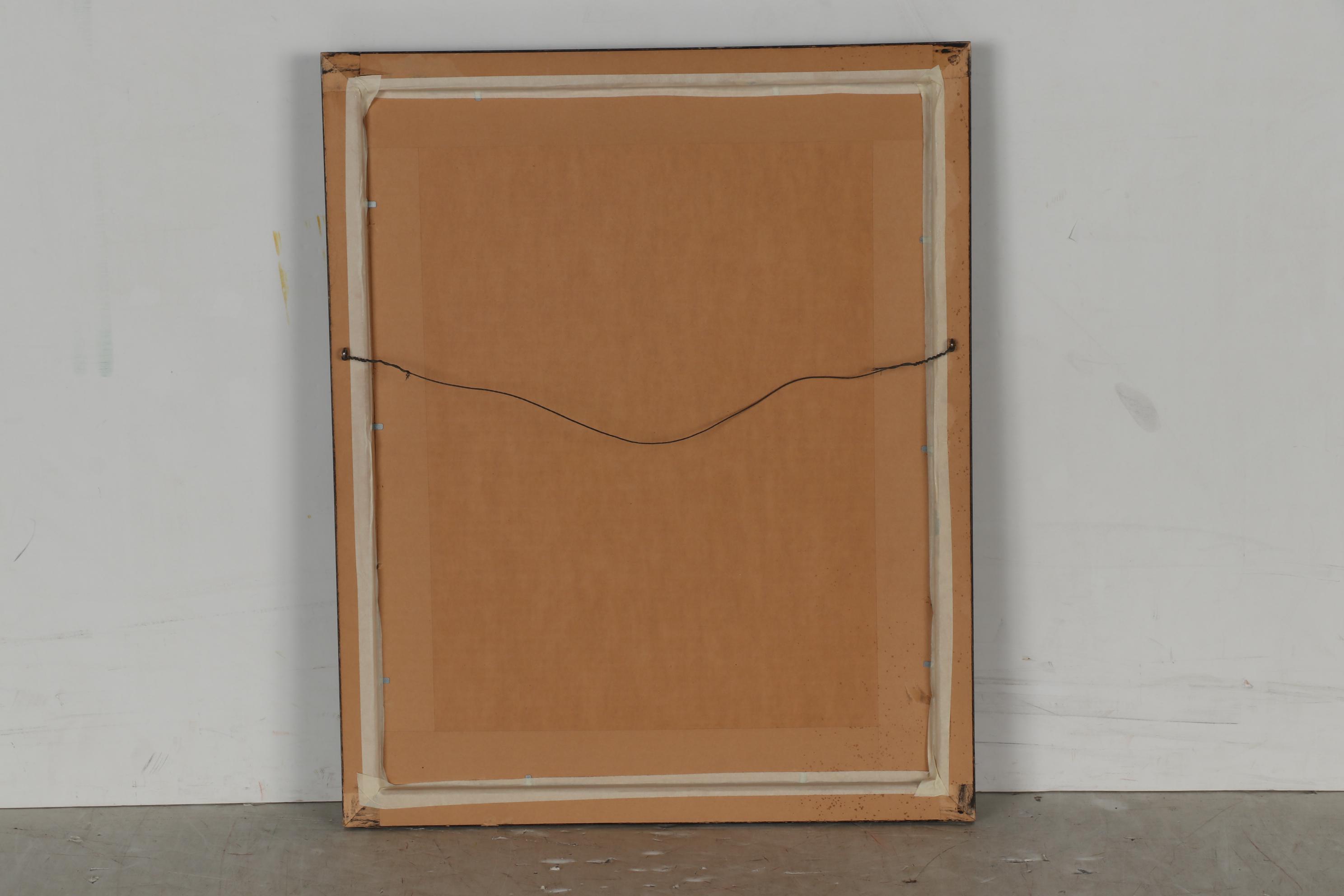 Marc Chagall Etching "The House Painters" for "Les Âmes mortes"