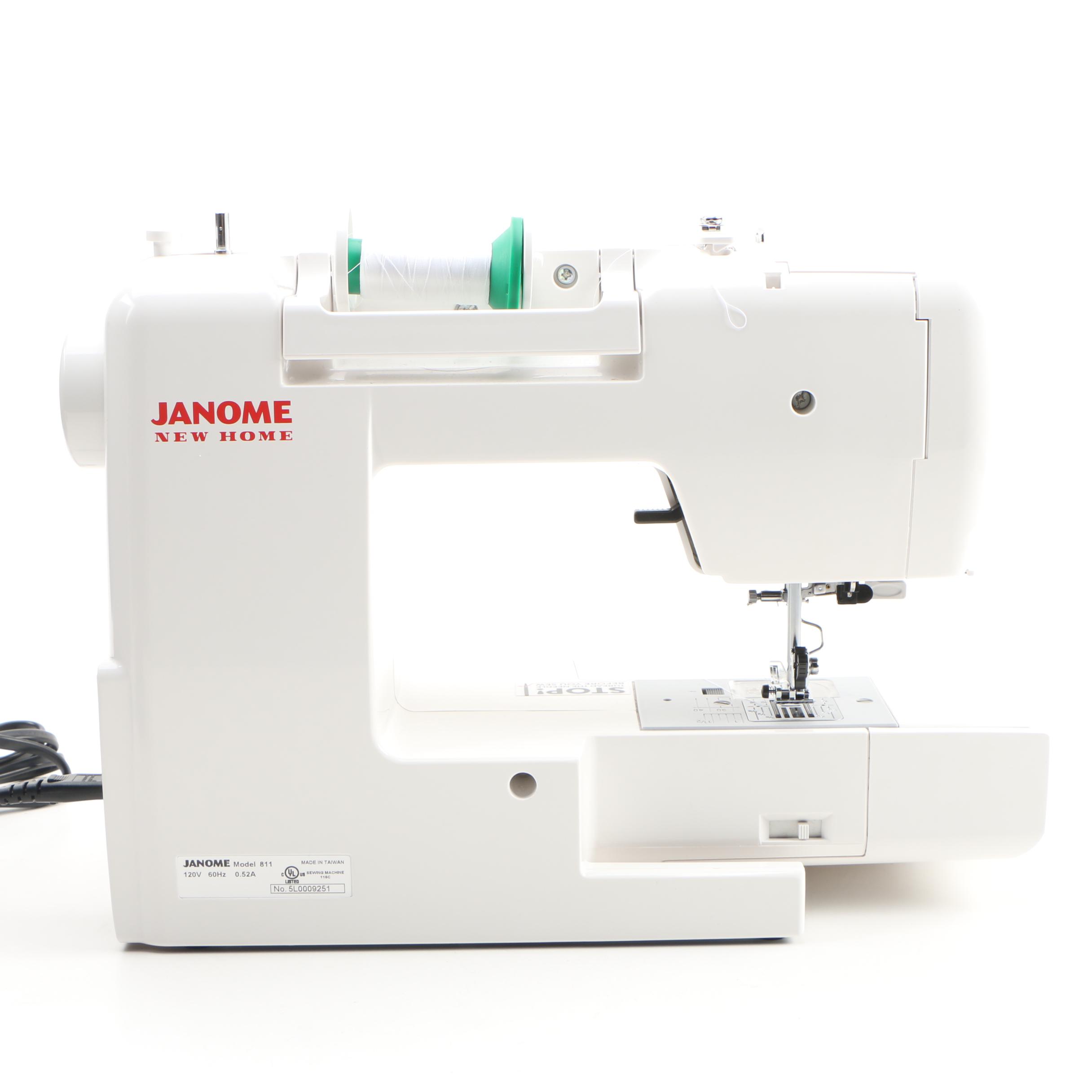 Janome New Home Model 811 Computerzied Sewing Machine