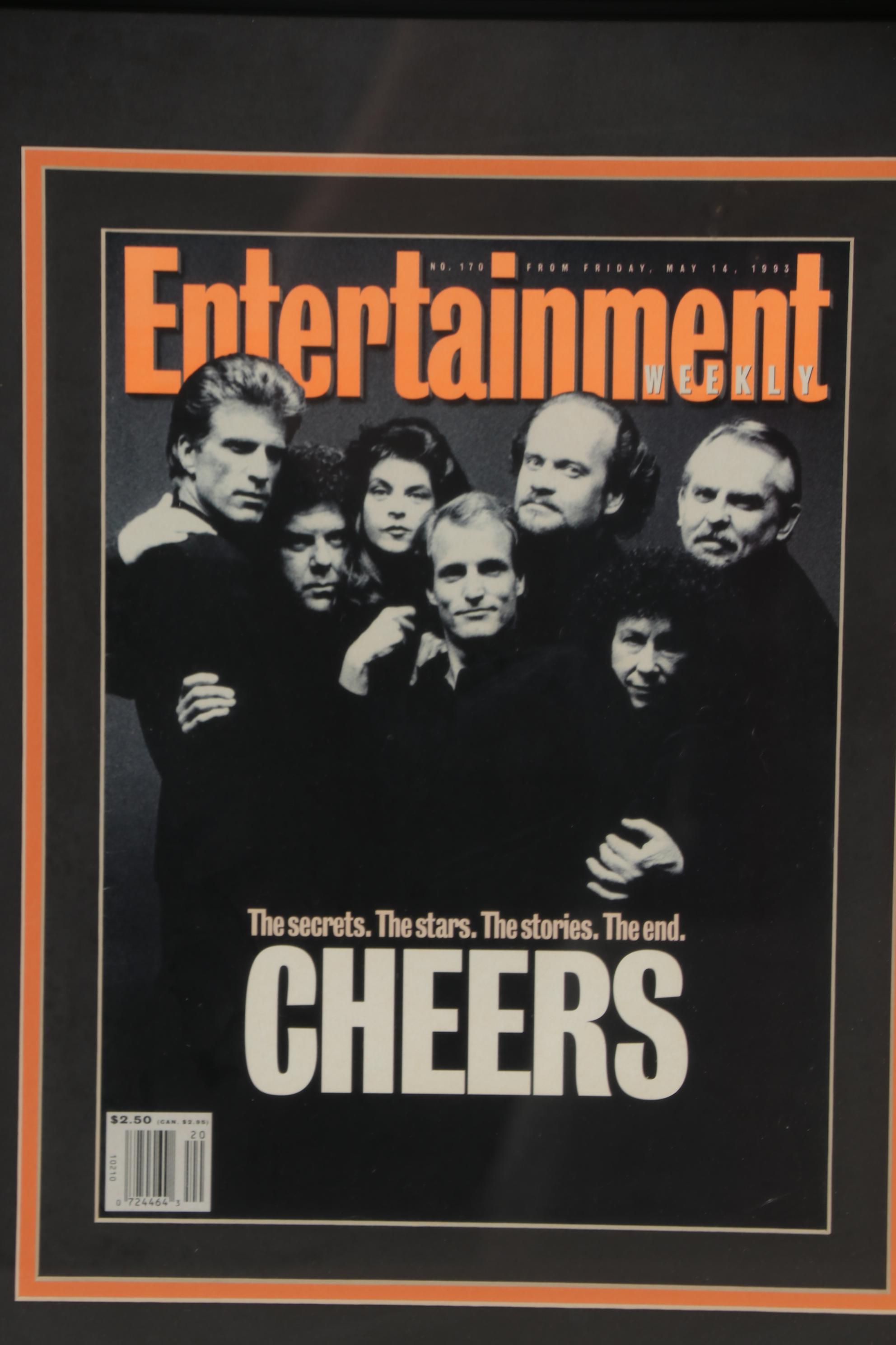 "Cheers" 1993 "Entertainment Weekly" Magazine Cover