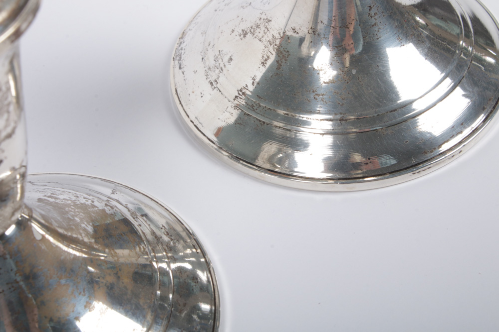 Duchin Creation Weighted Sterling Silver Candlesticks