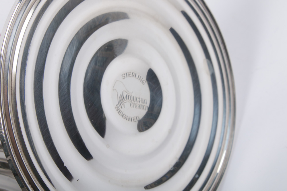 Duchin Creation Weighted Sterling Silver Candlesticks