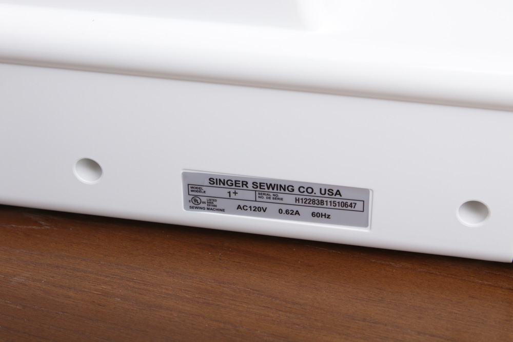 Singer "One Plus" Sewing Machine, Accessories & Kenmore Sewing Machine and Table