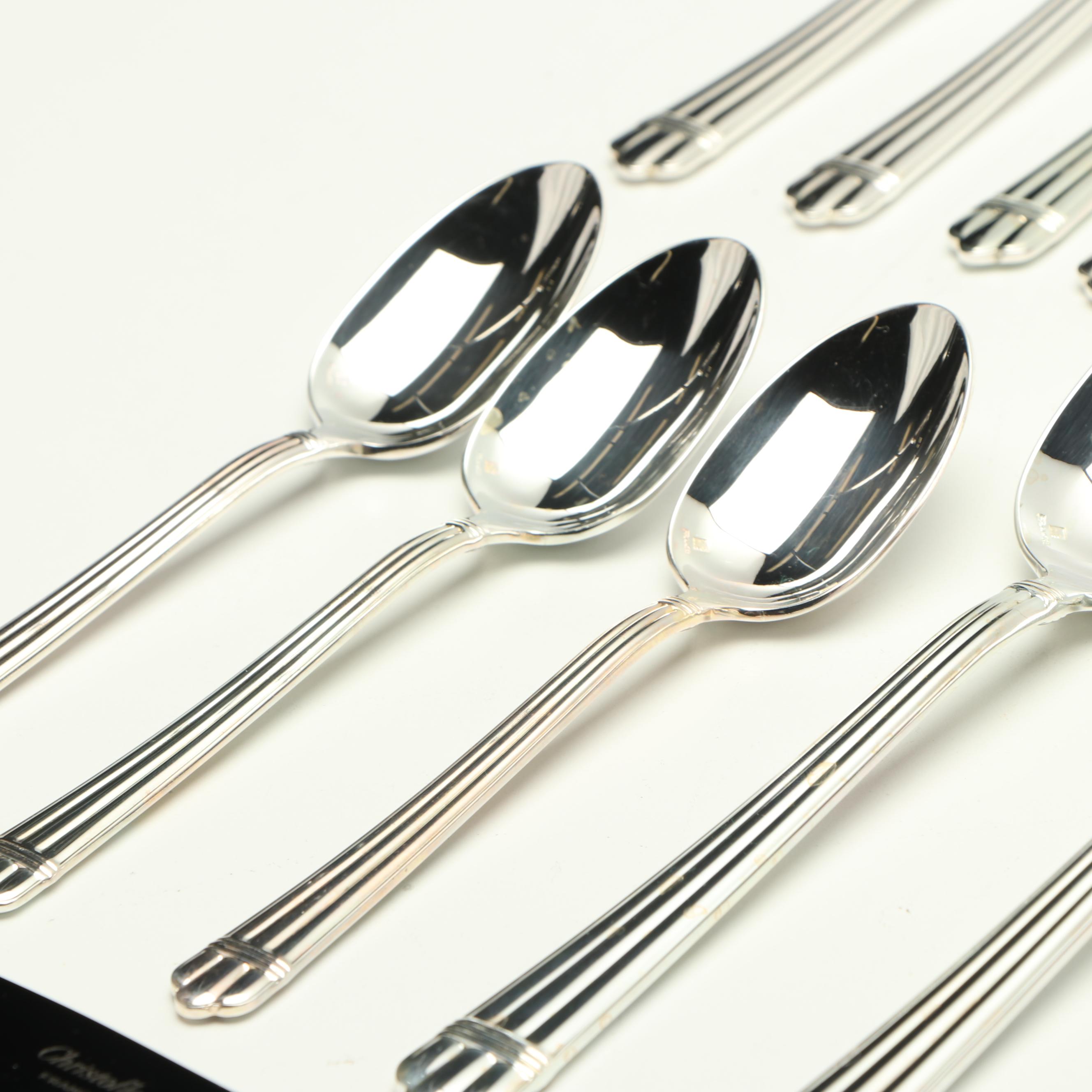 Christofle "Aria" Silver Plate Flatware Set