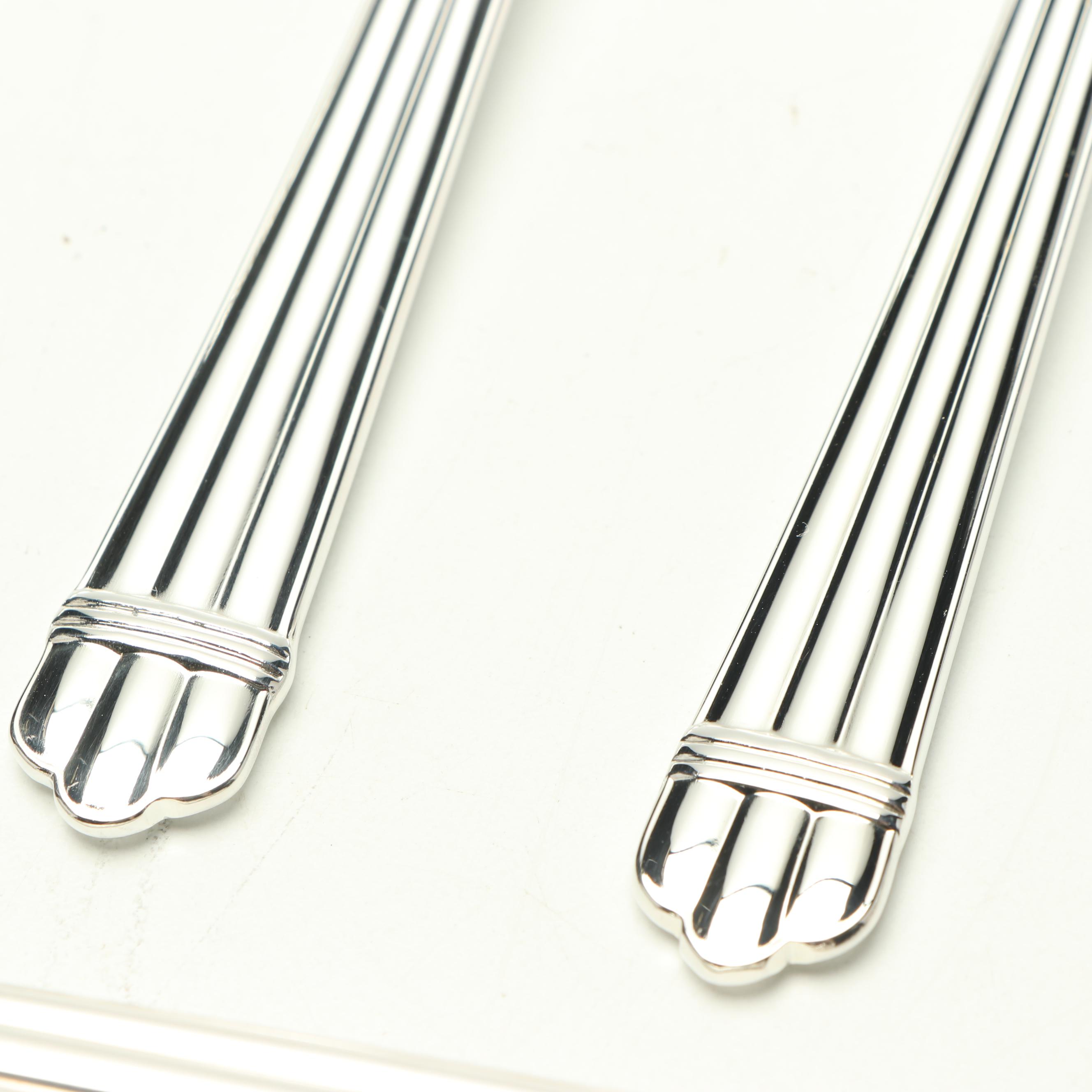 Christofle "Aria" Silver Plate Flatware Set