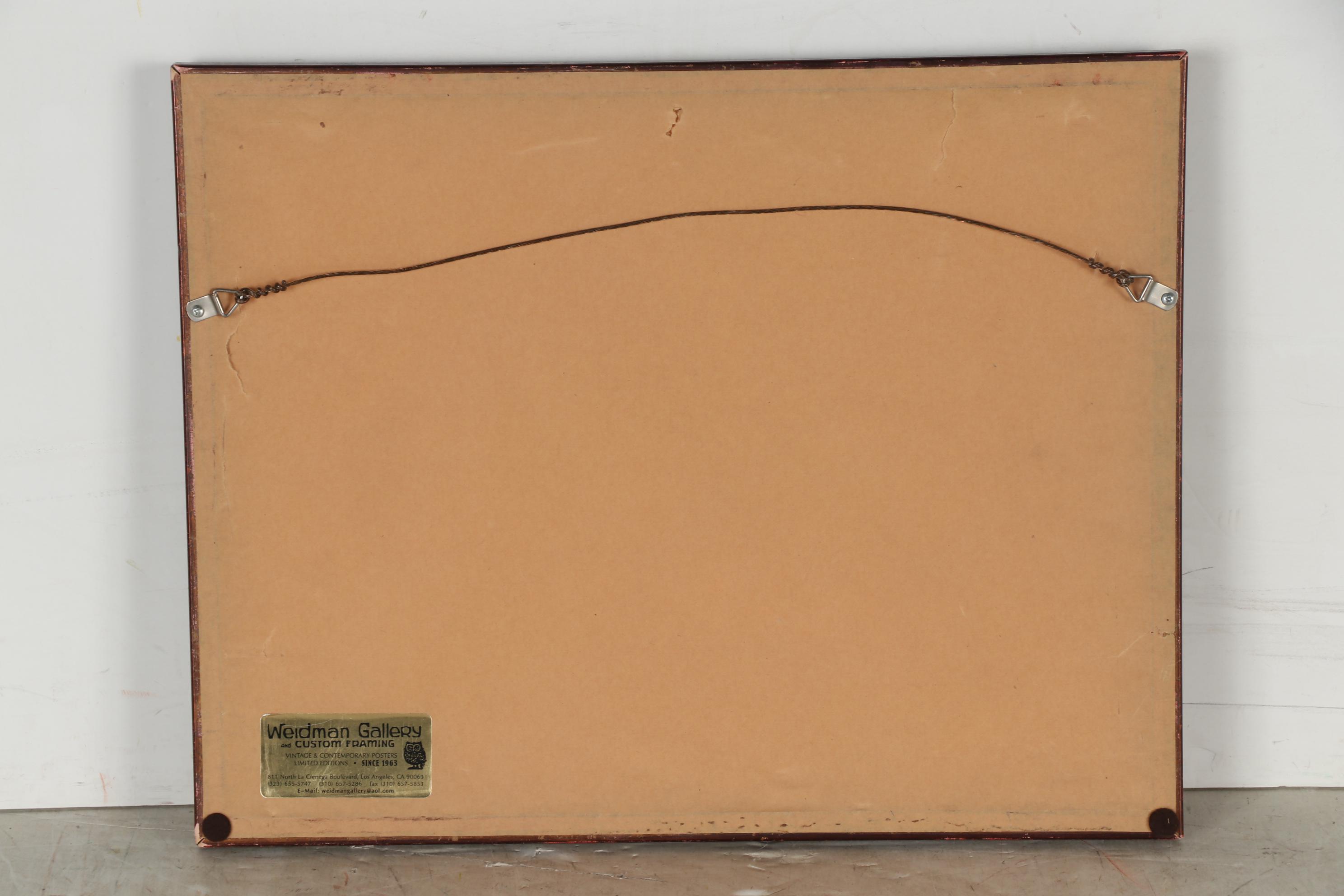 Late 20th Century Offset Lithograph after Louis Delaporte "Ruins du Bajon"