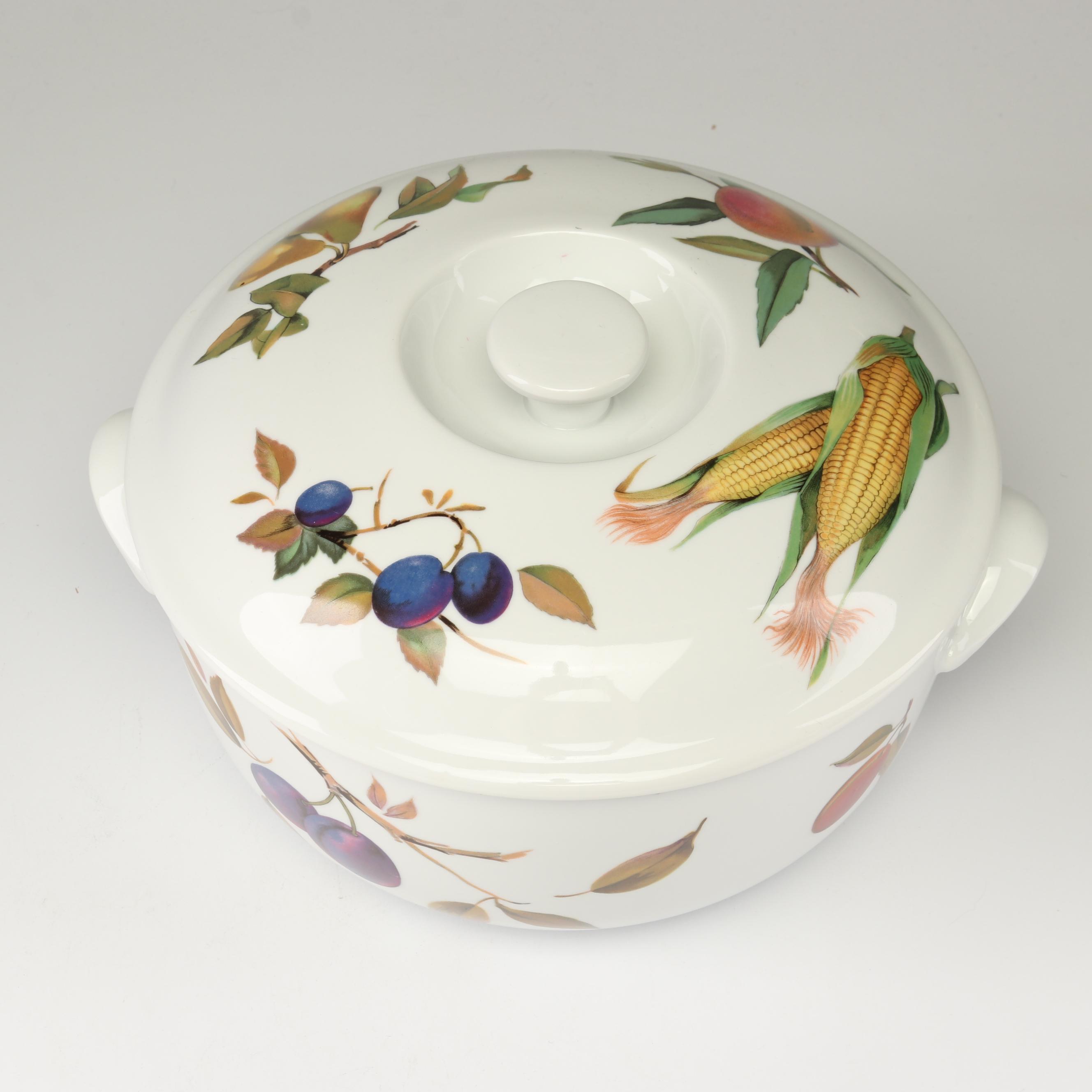 Royal Worcester "Evesham" Covered Casserole Dishes