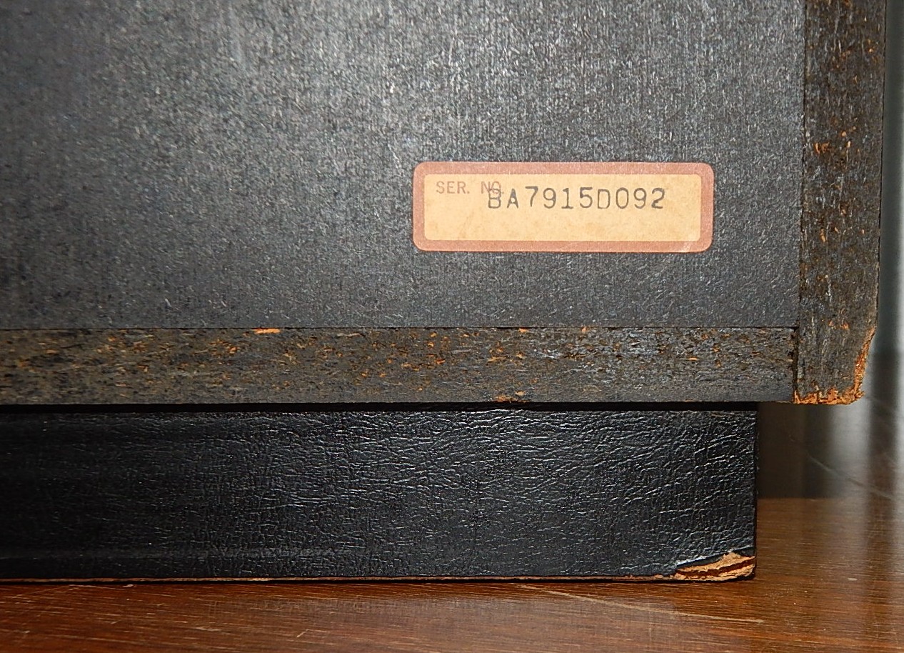 Vintage Technics by Panasonic SB7000A Linear Phase Speaker System, 1970s