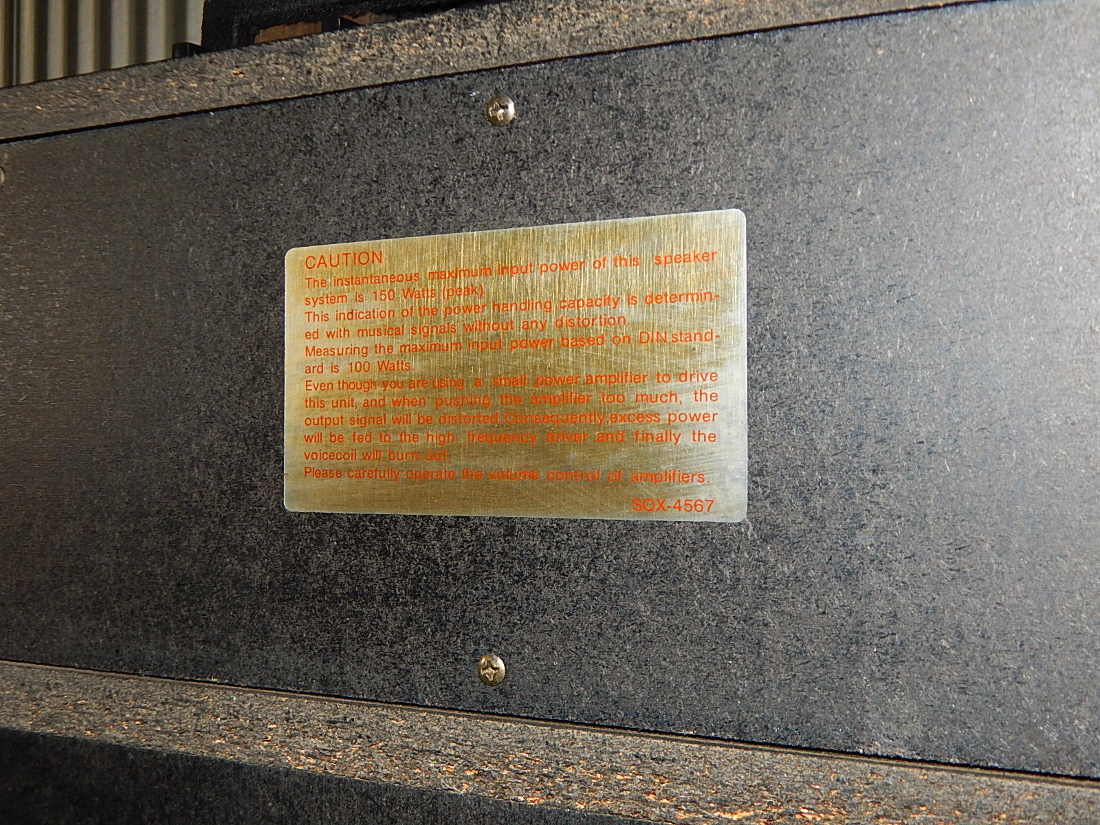 Vintage Technics by Panasonic SB7000A Linear Phase Speaker System, 1970s