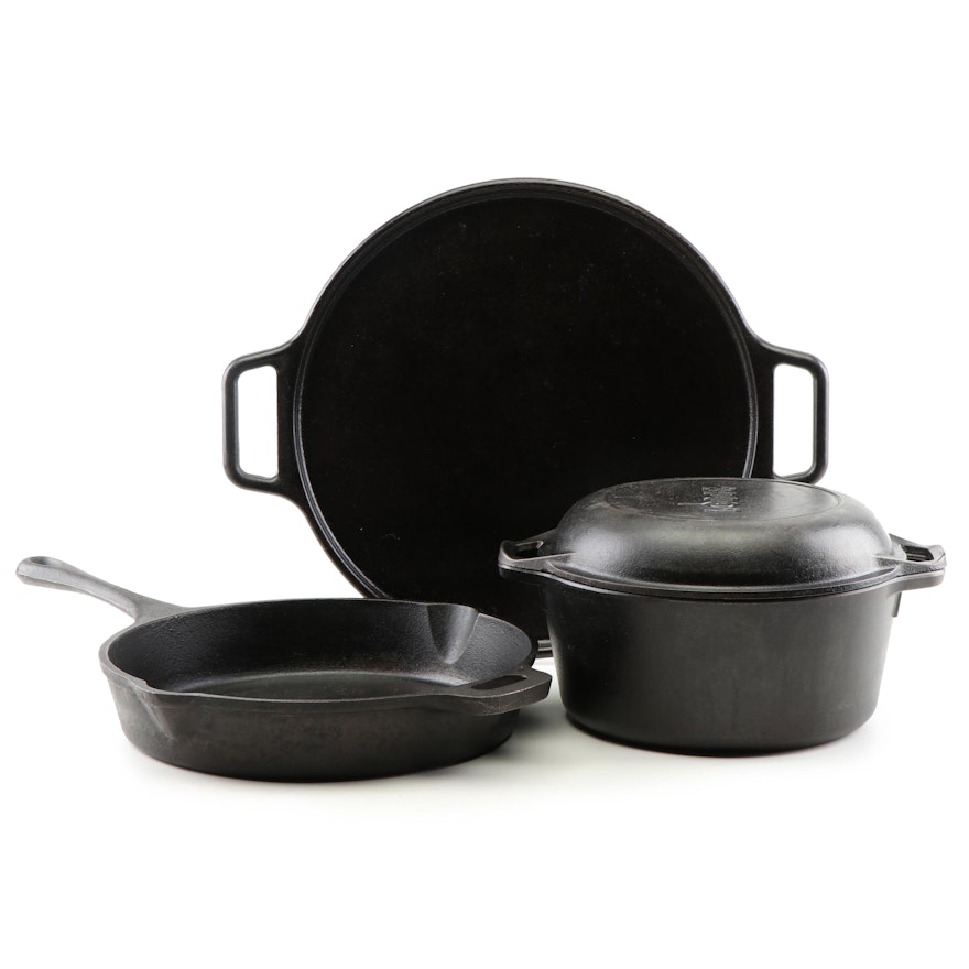 Cast Iron Skillet, Dutch Oven and Griddle Featuring Lodge