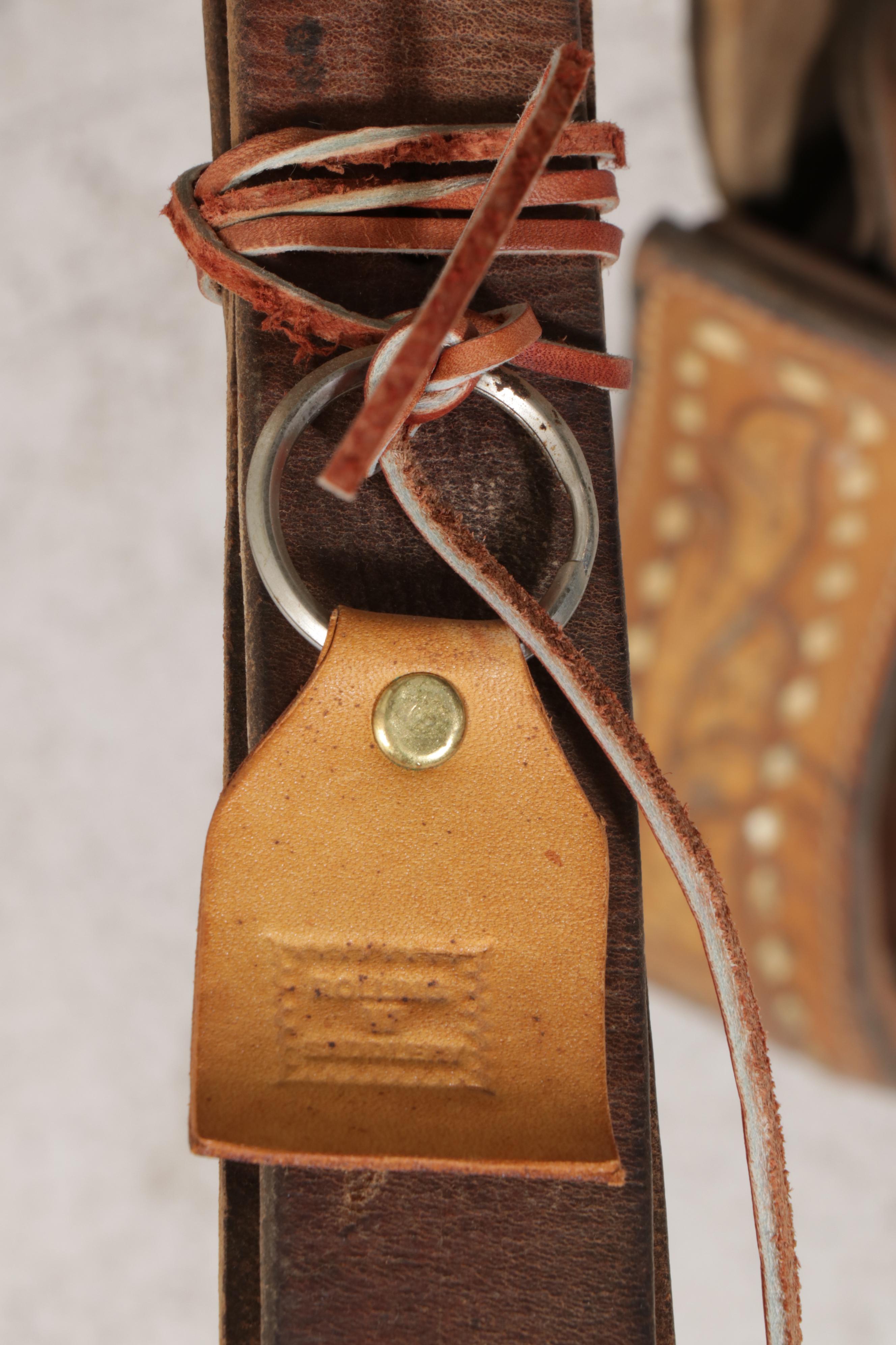 Rolling W Saddlery Western Saddle with Rolling Rack