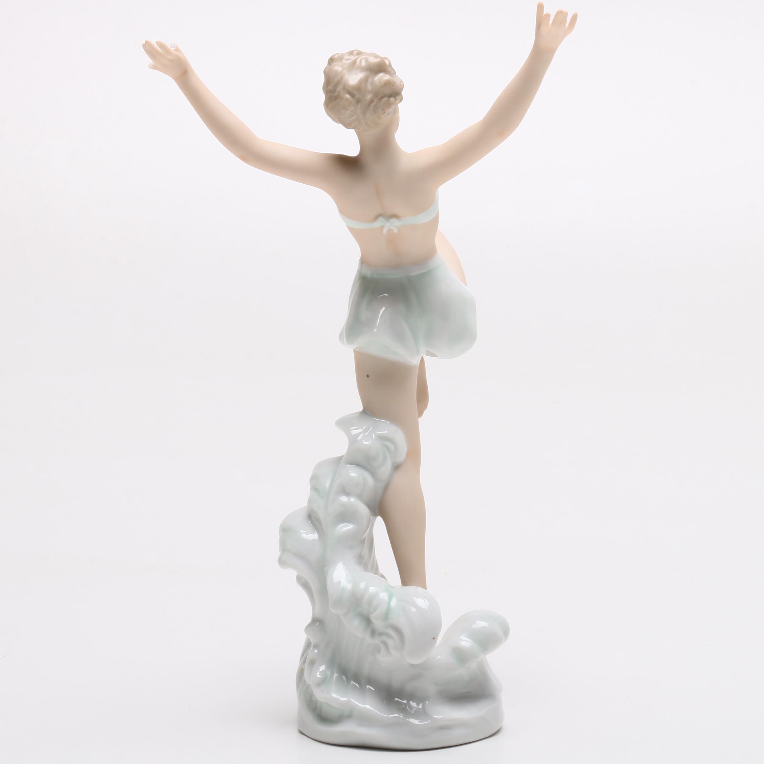 Wallendorf Porcelain Figurines, Mid 20th Century EBTH